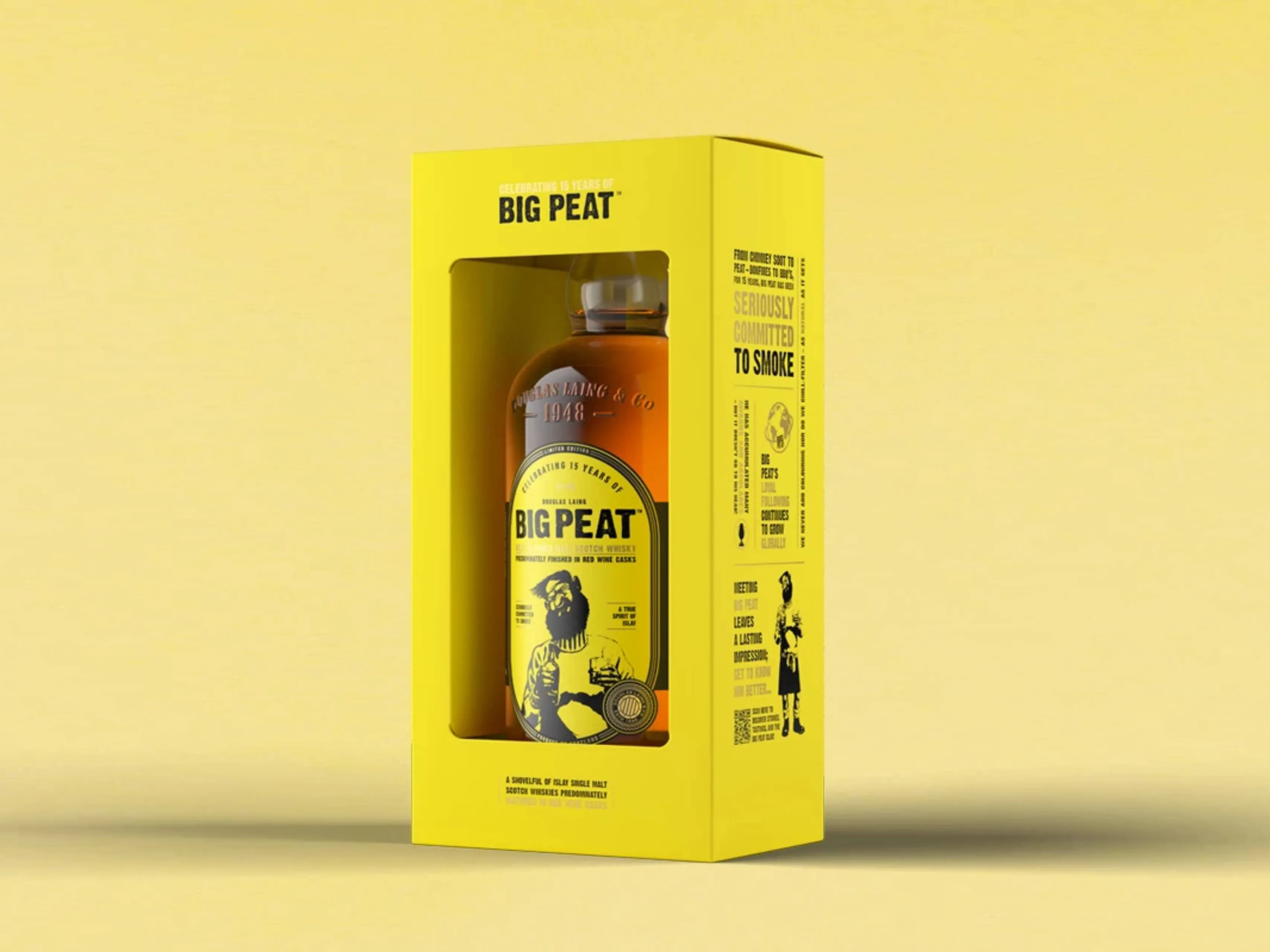 big peat 15th anniversary whisky