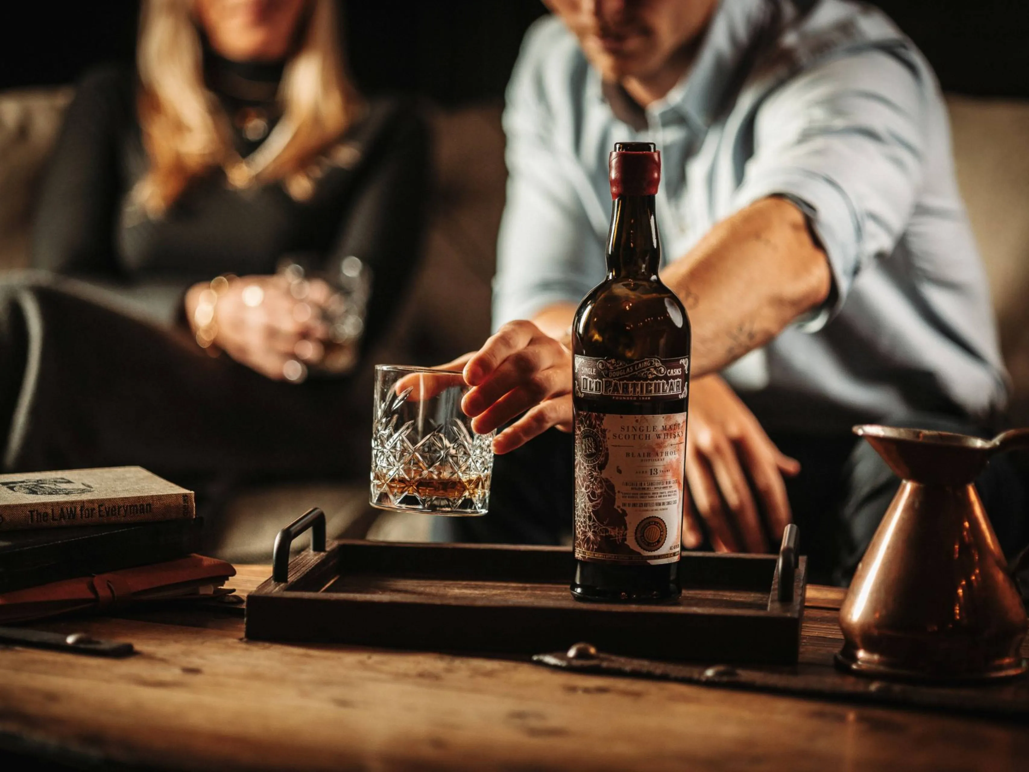 douglas laing old particula red wine cask blair athol 13yo whisky