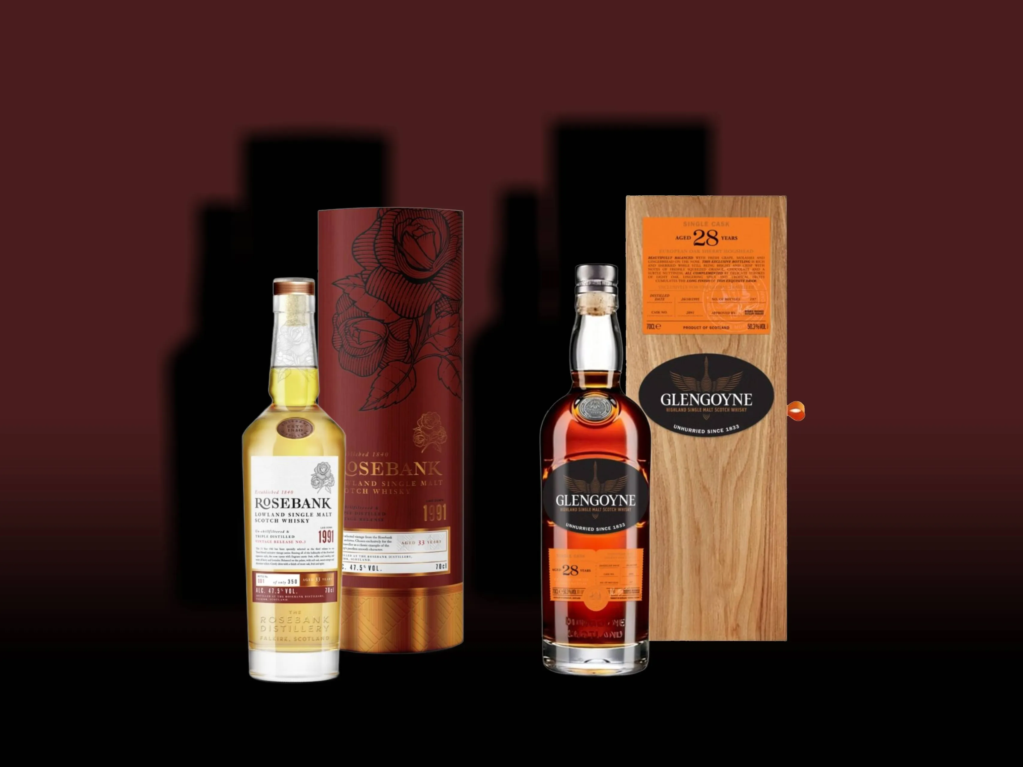 rosebank and glengoyne travel retail