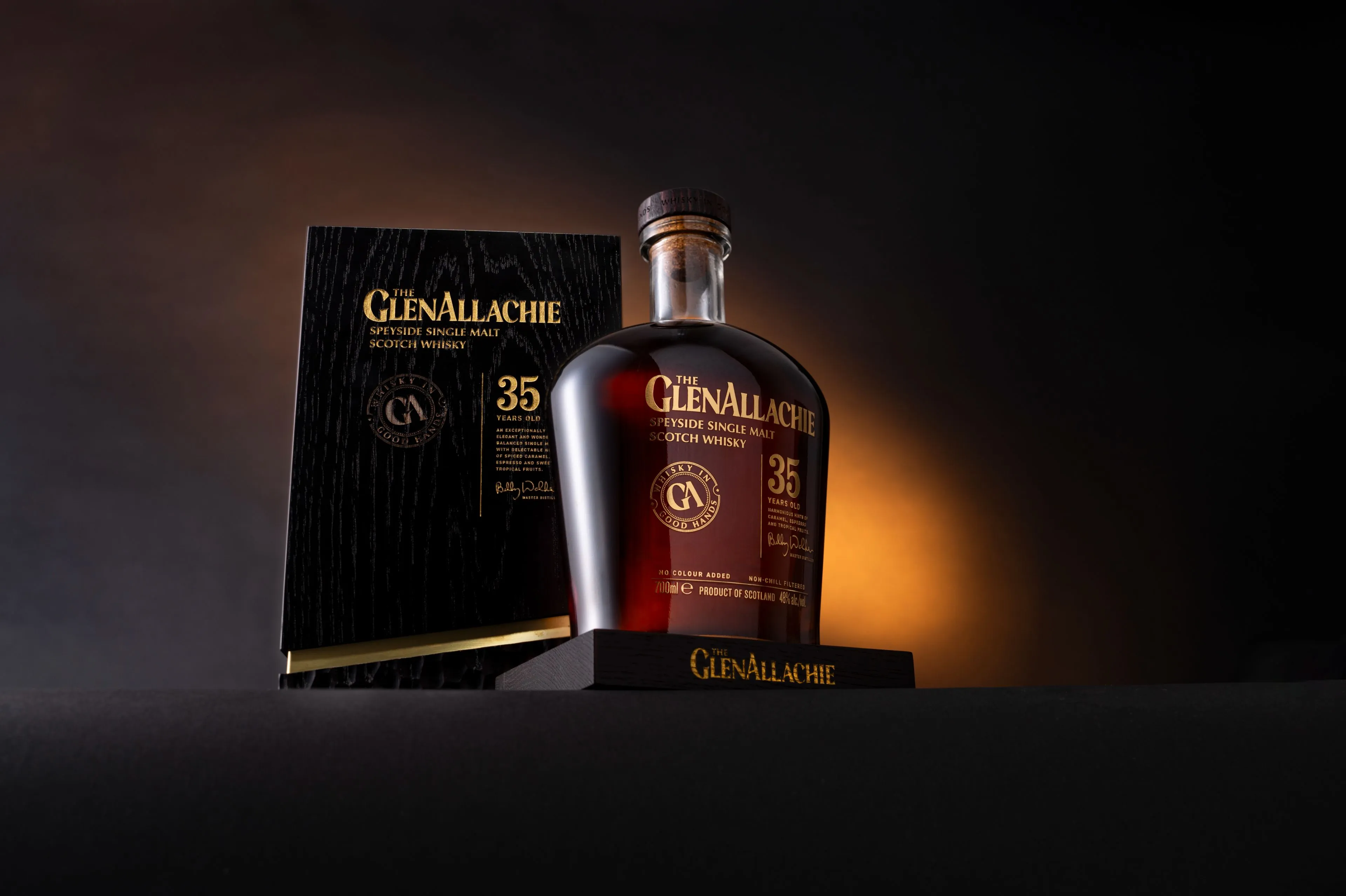 the glenallachie 35yo hero shot