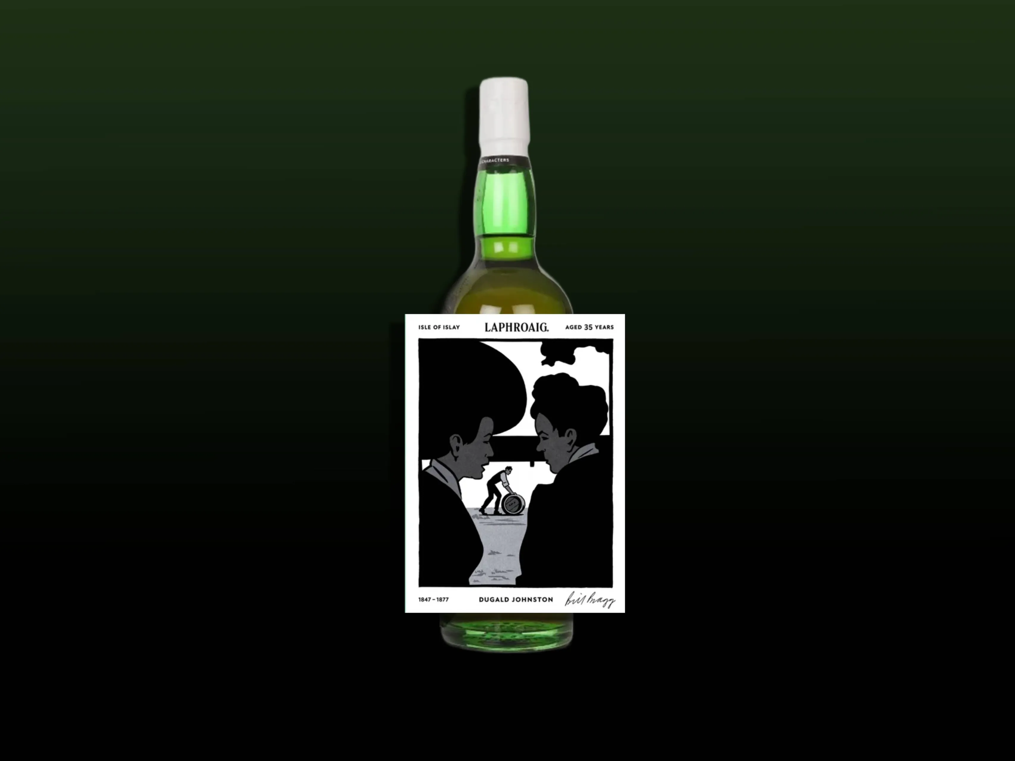 laphroaig 35yo strong characters whisky