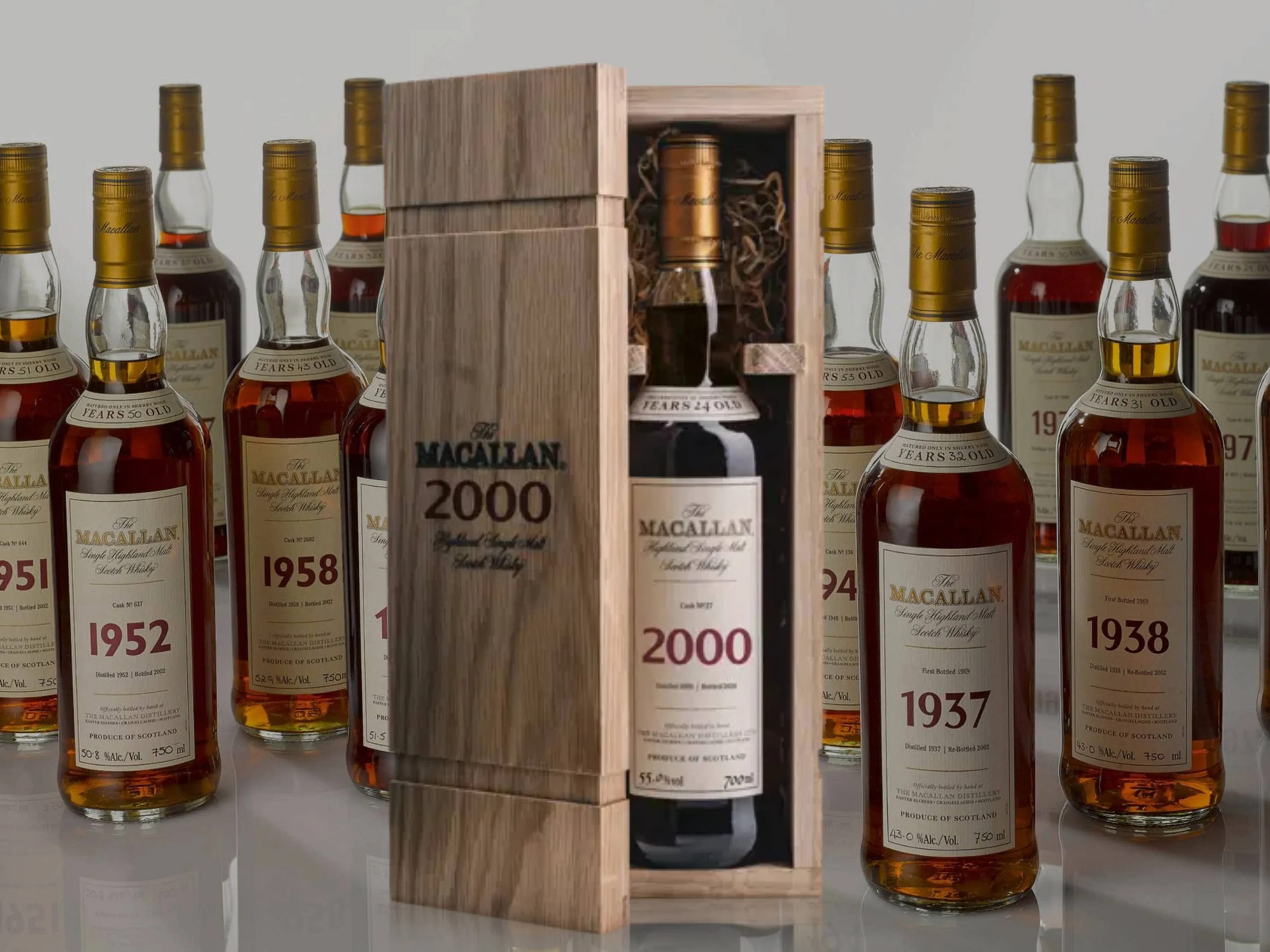 macallan fine and rare 2000 whisky