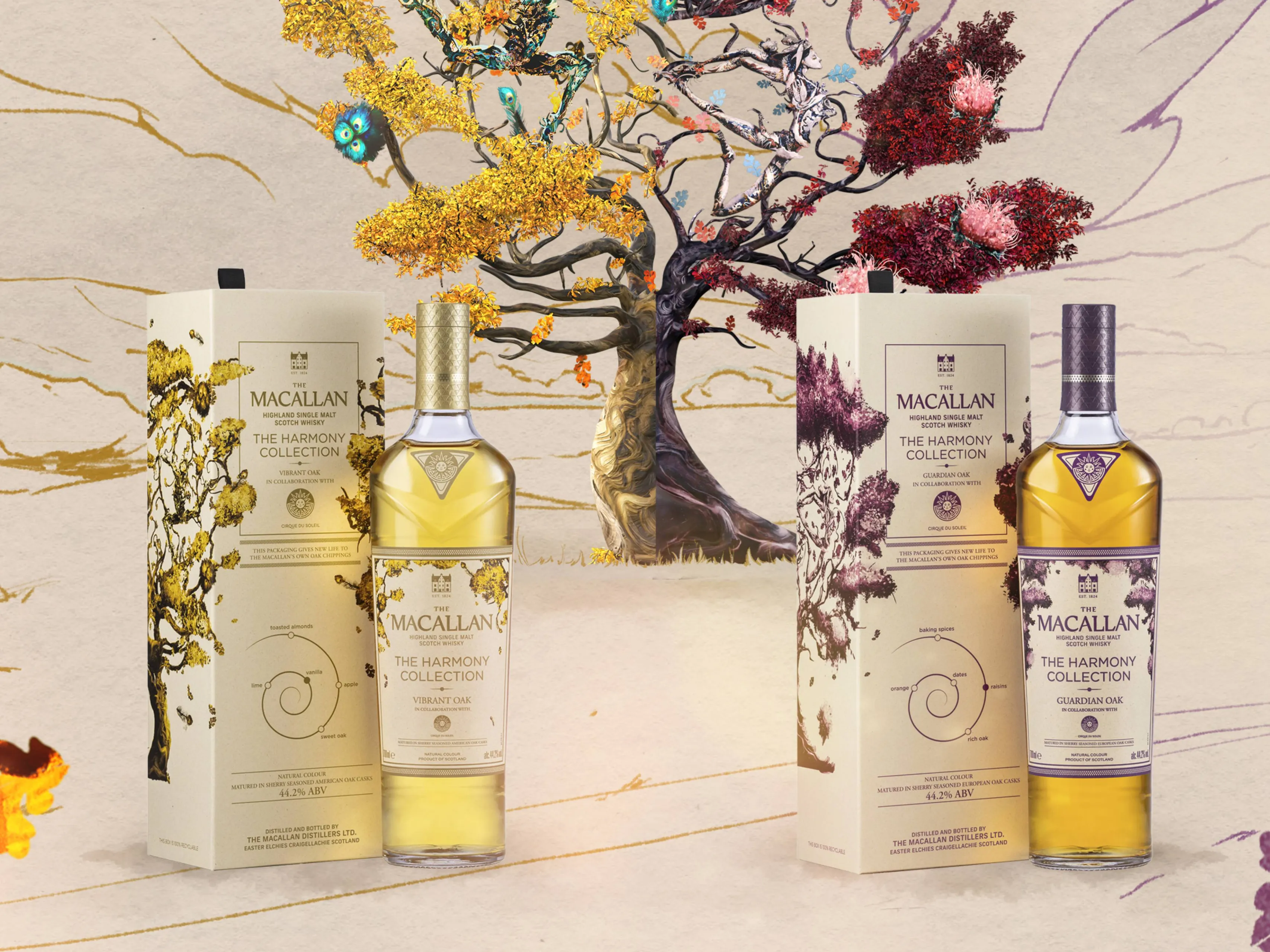 the macallan harmony collection vibrant oak guardian oak whisky