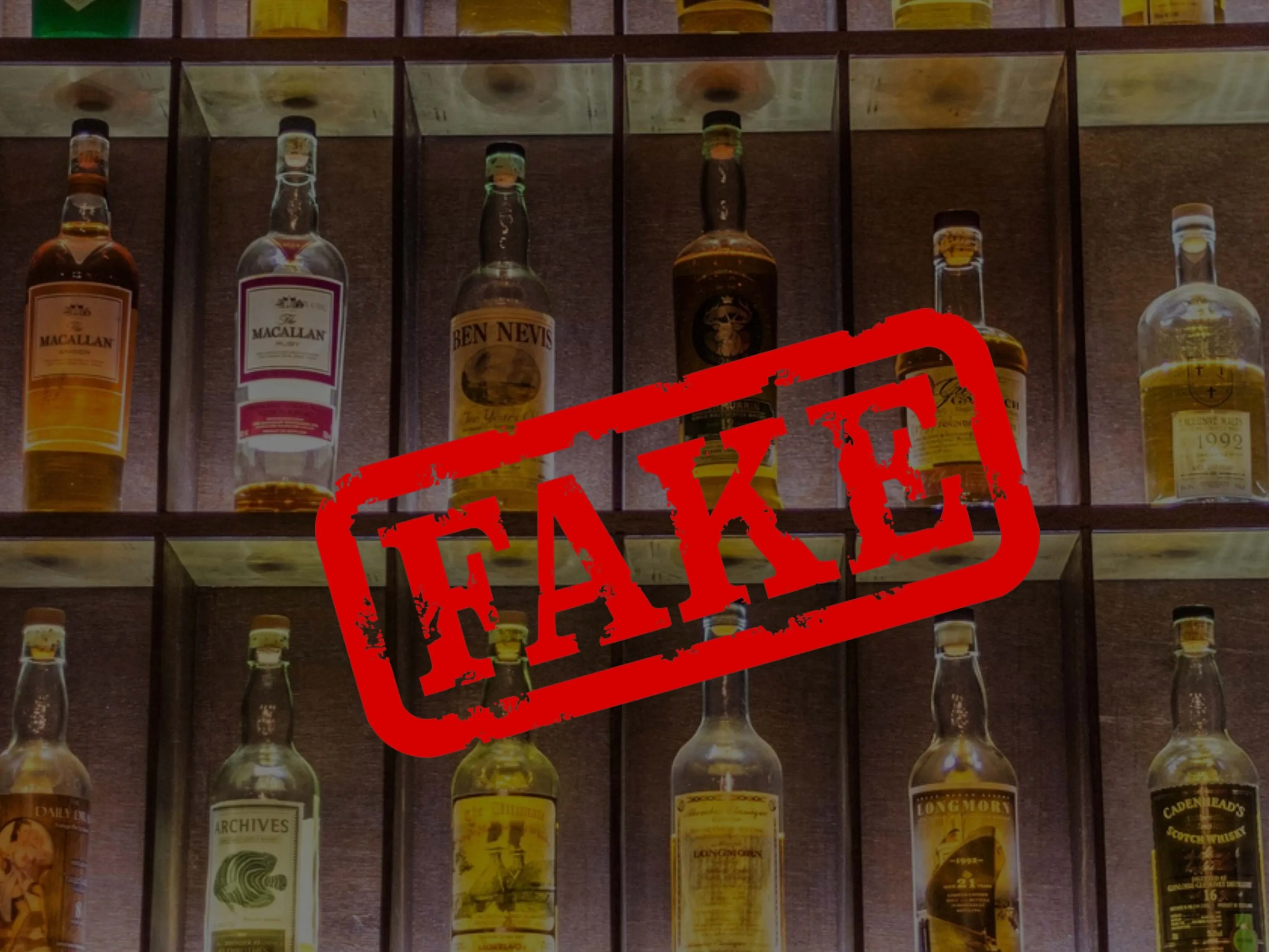 fake whisky