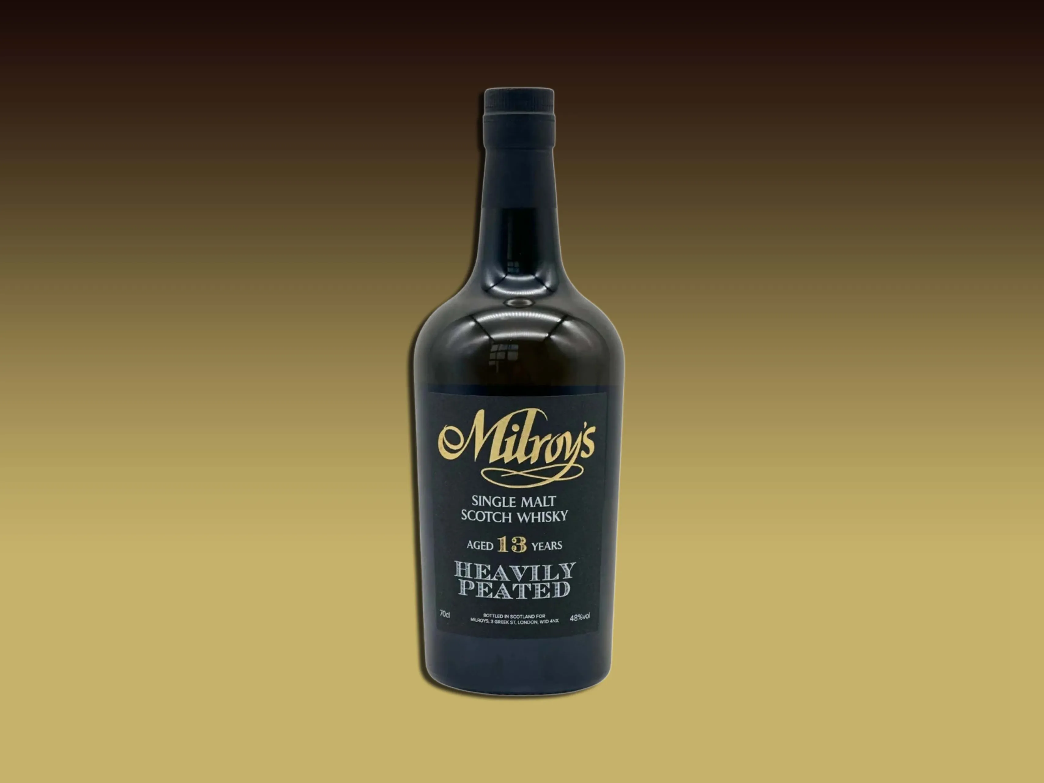 millroys heavily peated whisky