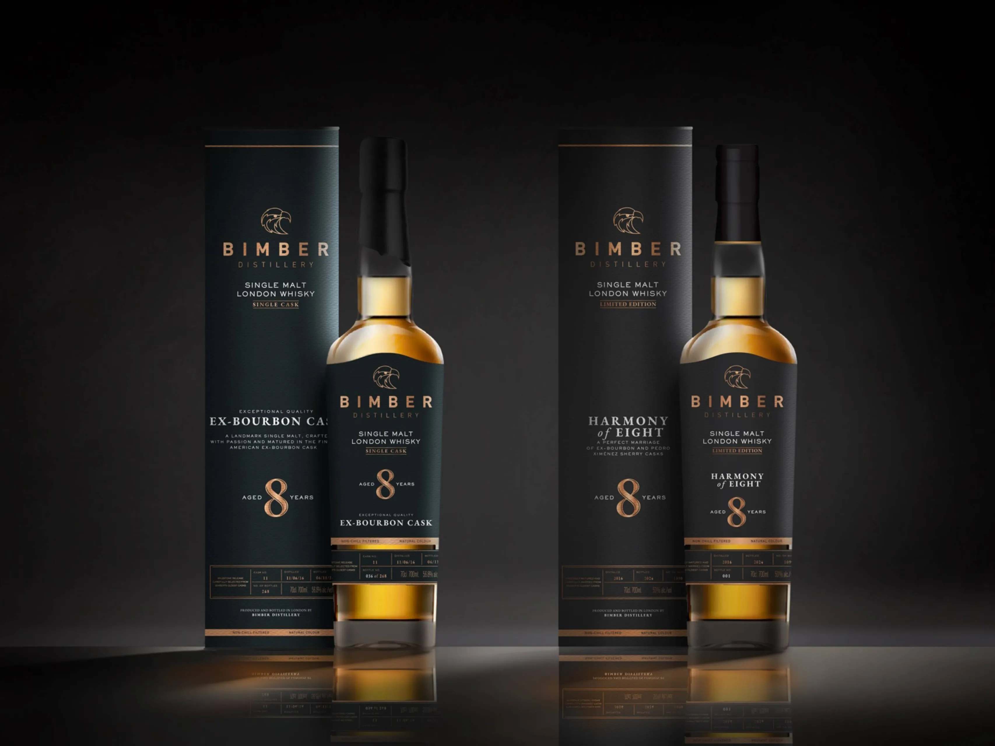 bimber 8 year old whisky