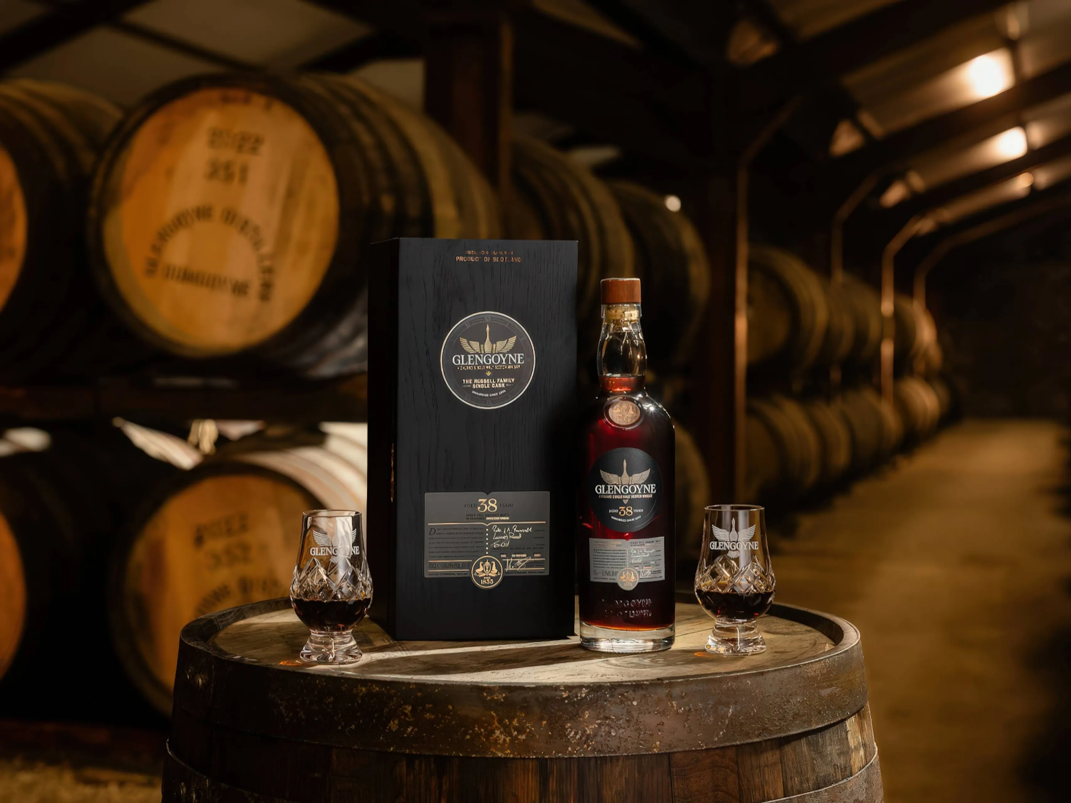 glengoyne russell family reserve 38 year old whisky