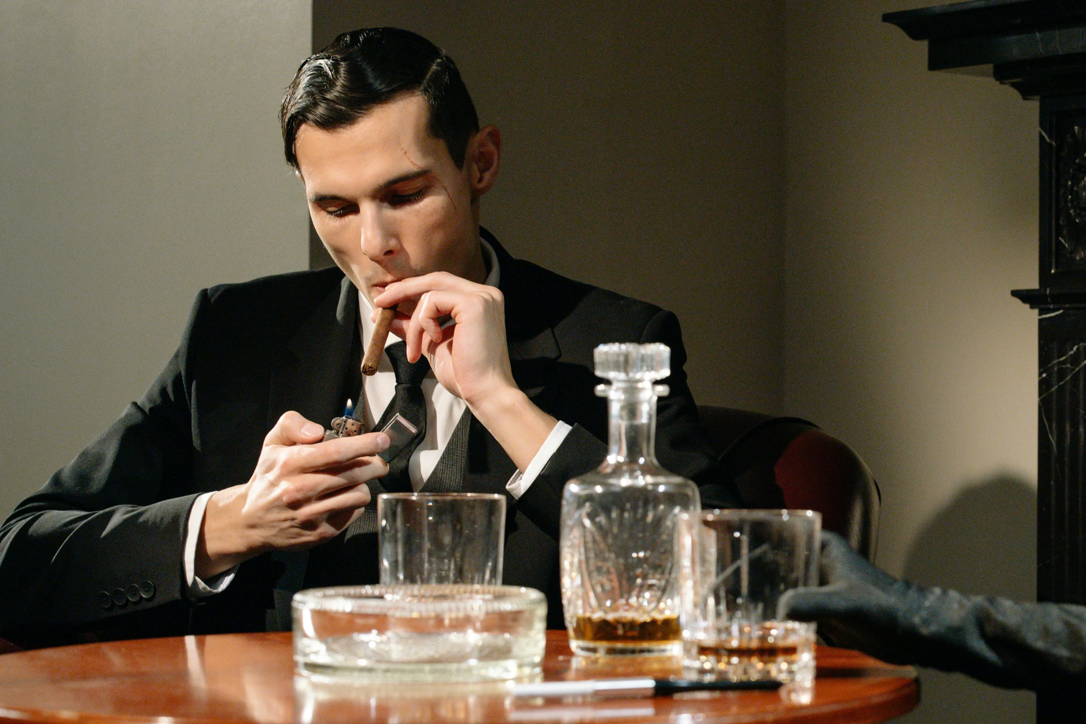 whisky sigaren