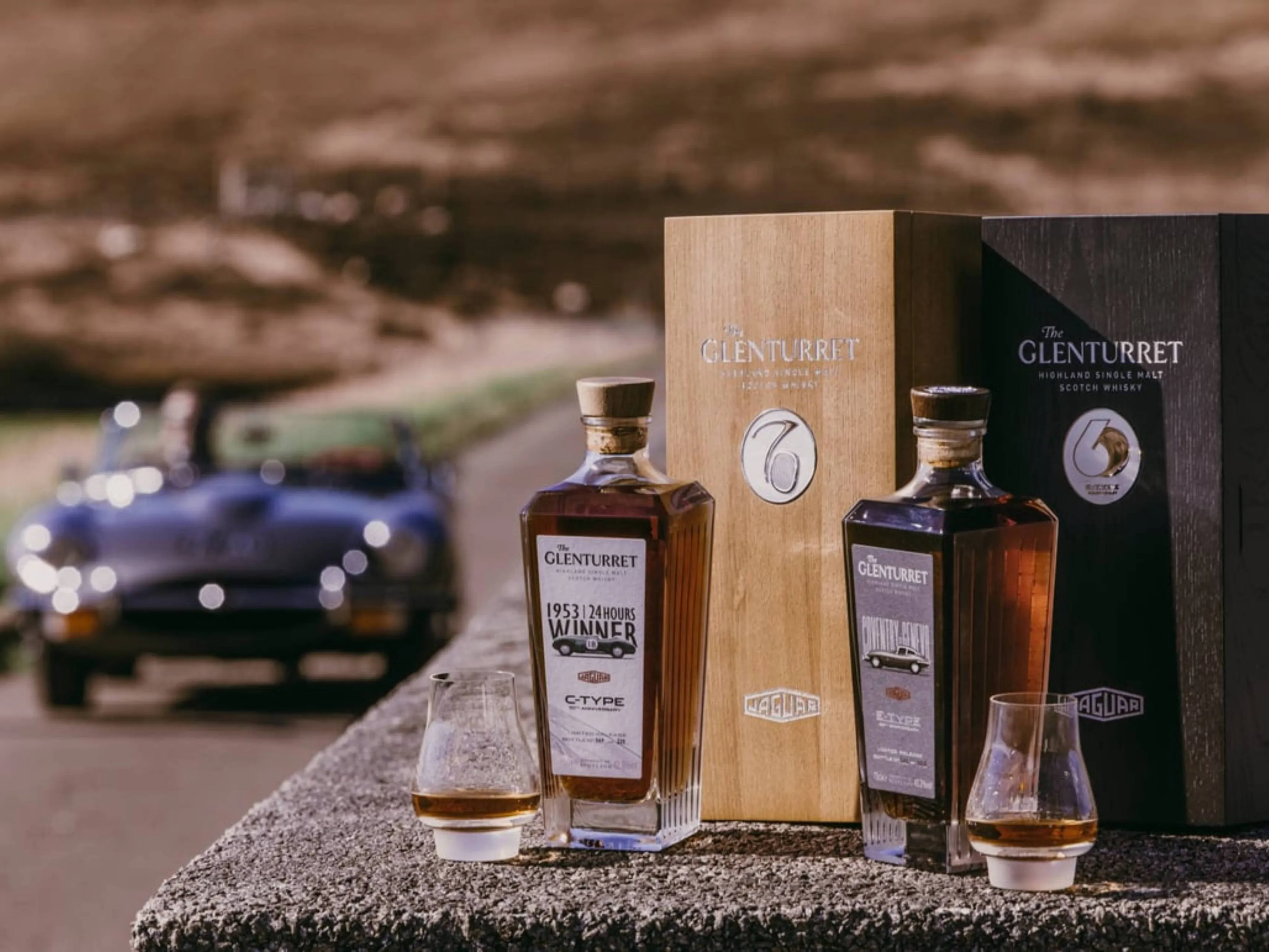 the glenturret x jaguar c type