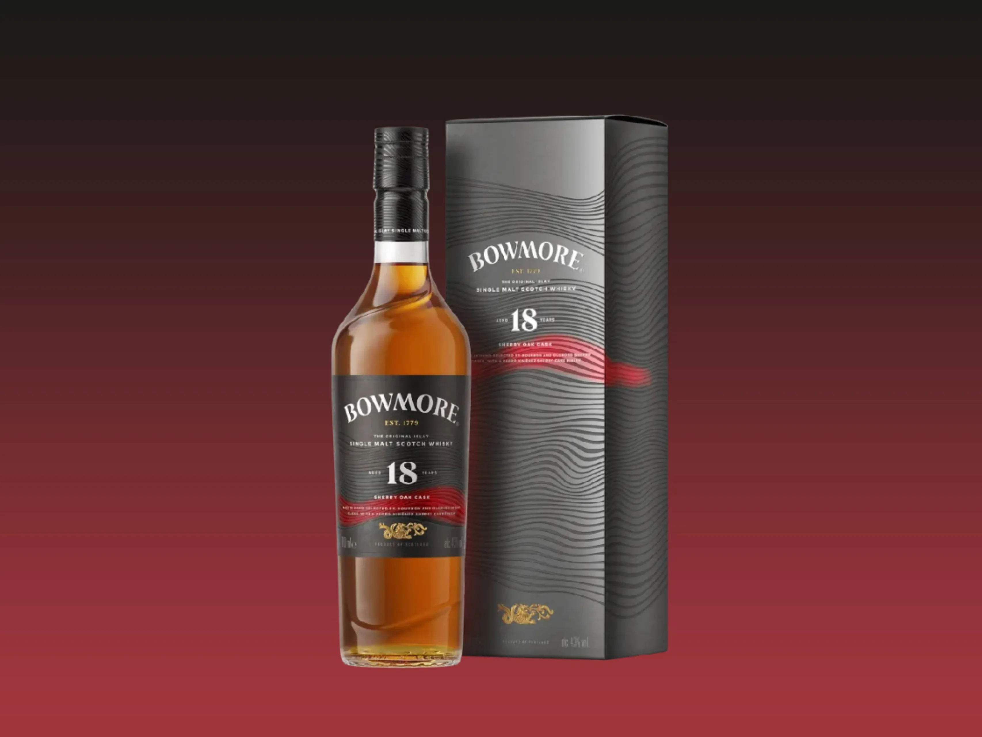 bowmore 18 sherry oak cask whisky