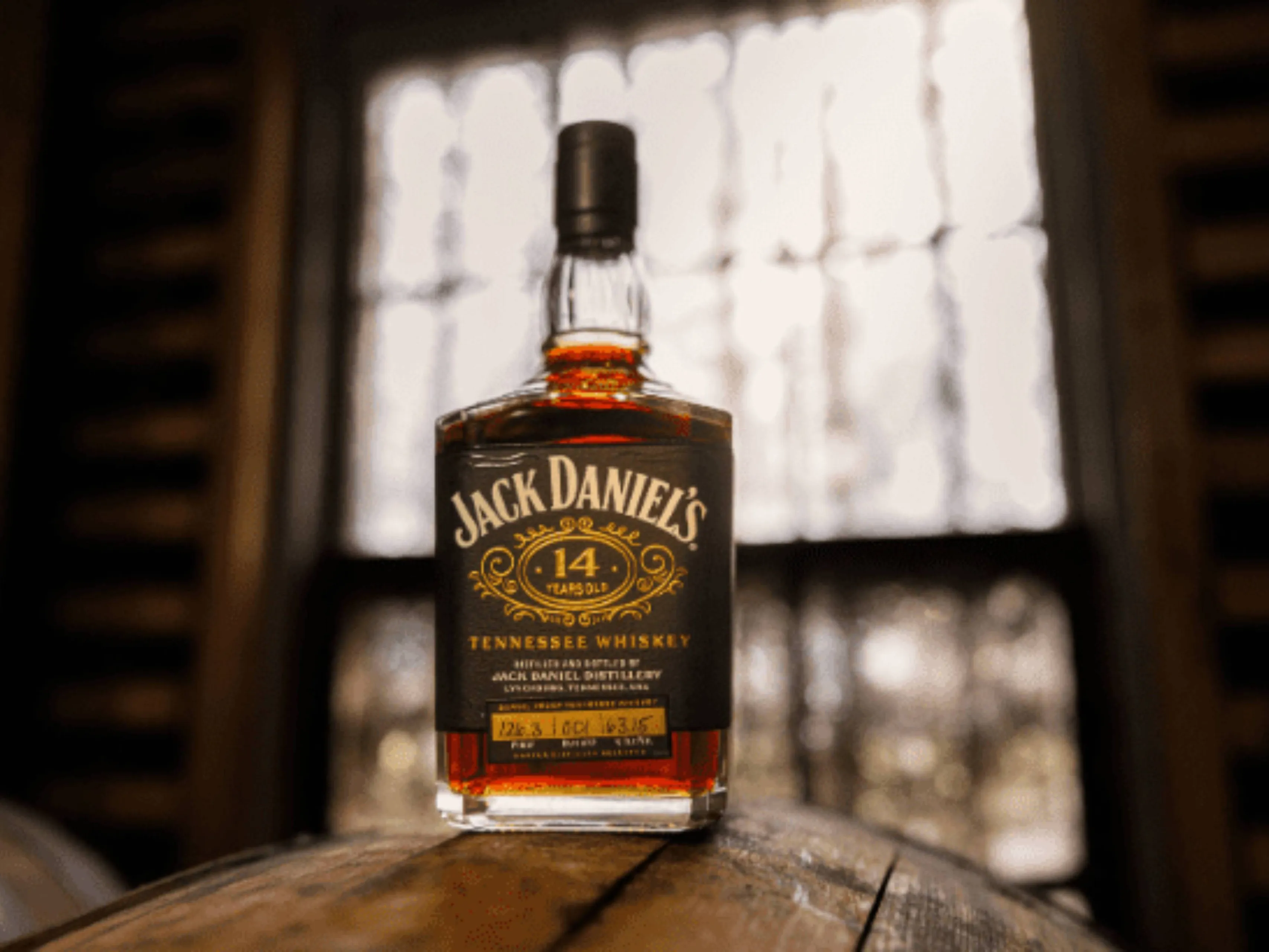 jack daniels 14 yo whiskey