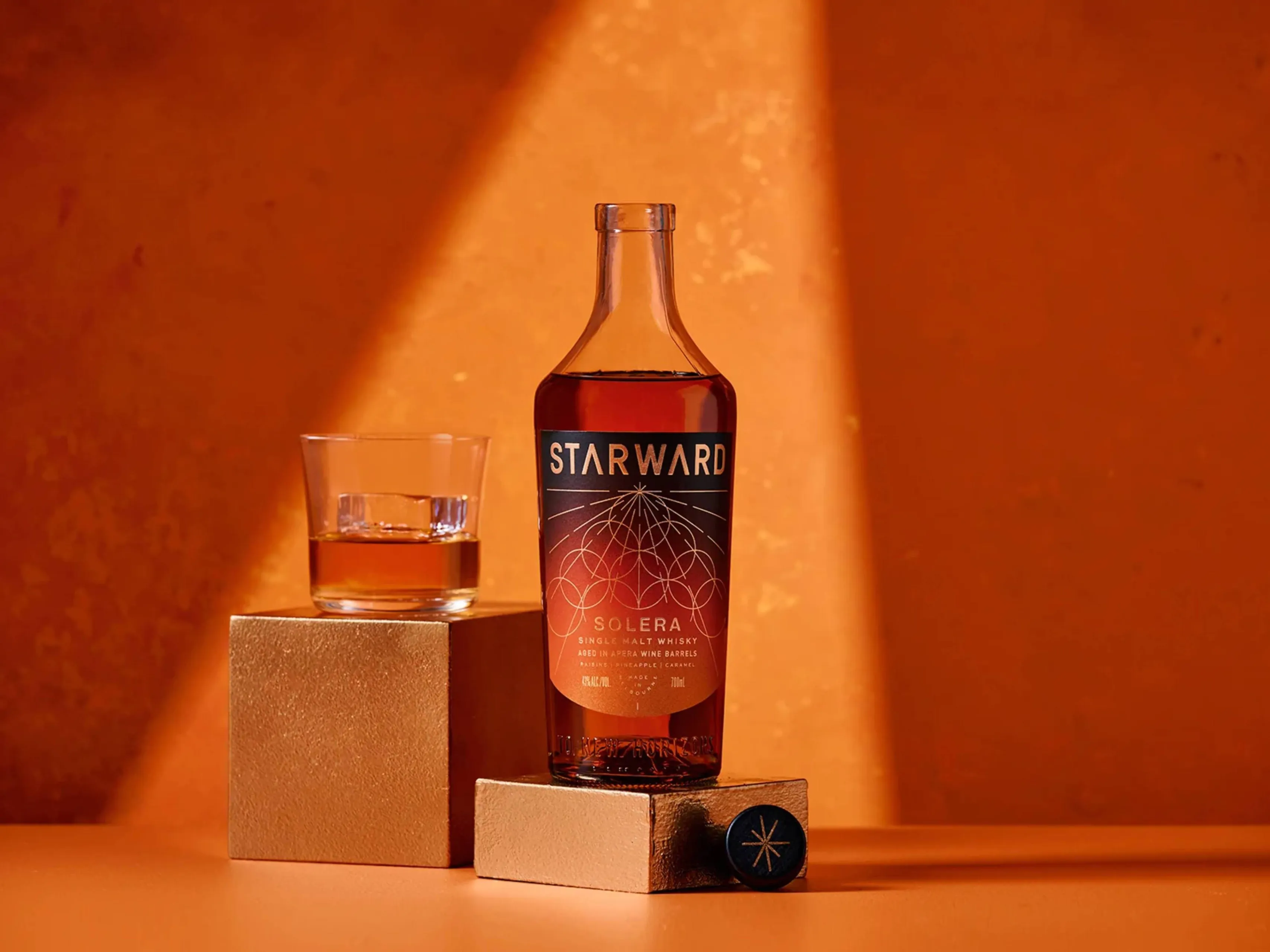starward solera whiskyfles