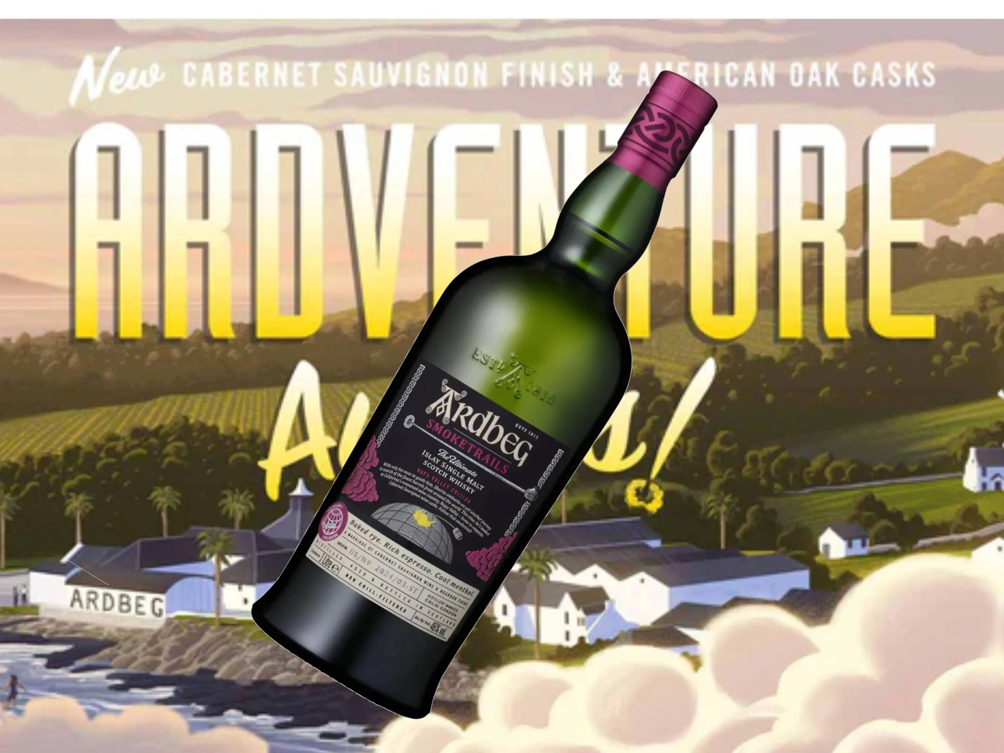 ardbeg smoketrails napa valley whisky 1