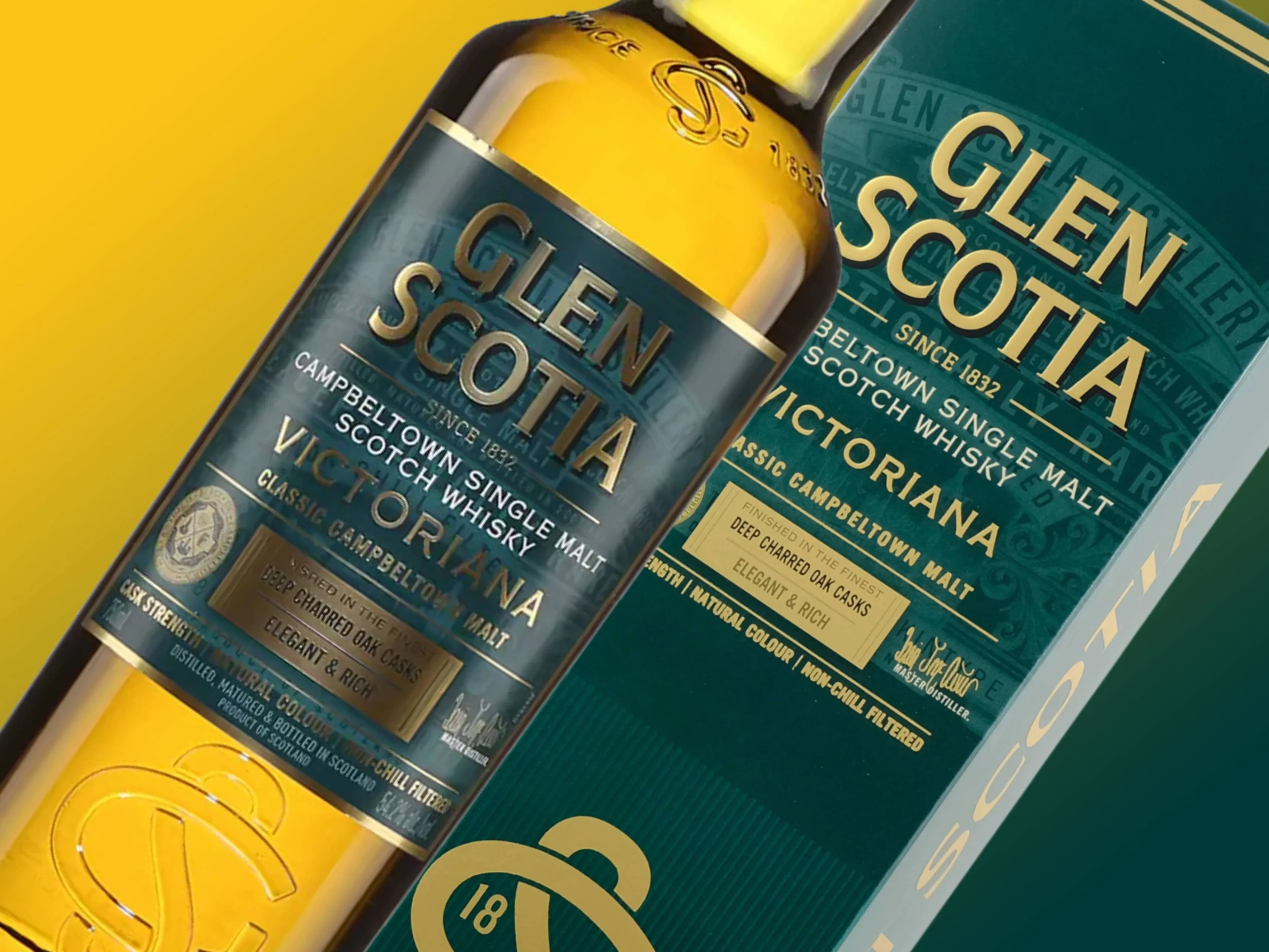glen scotia victoriana bottle
