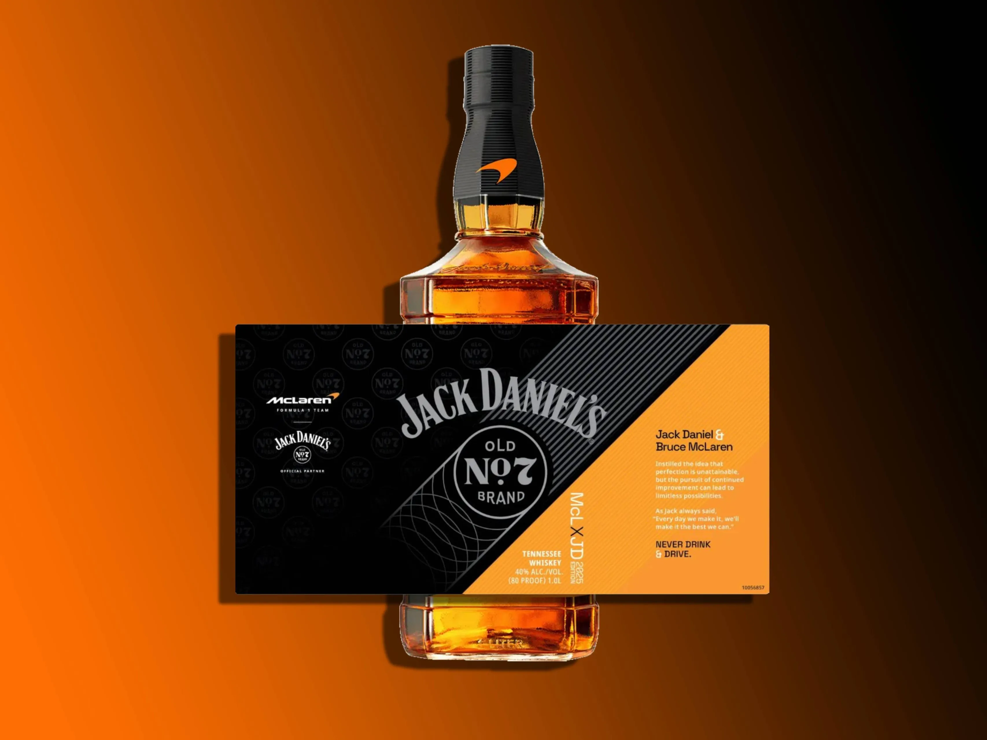 jack daniels mclaren 2025 formula 1 whisky