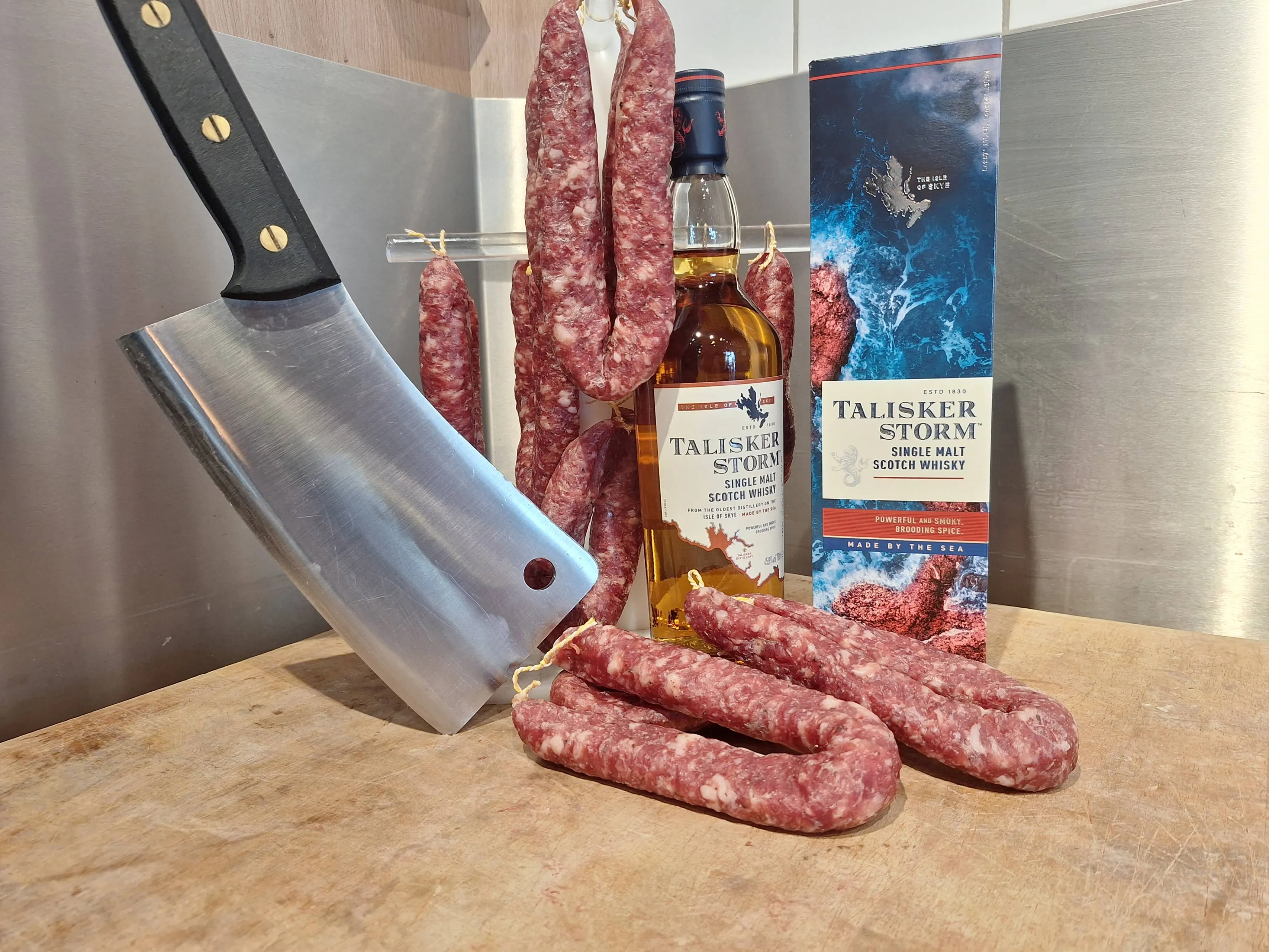 whiskyworst slagerij het herenhuis