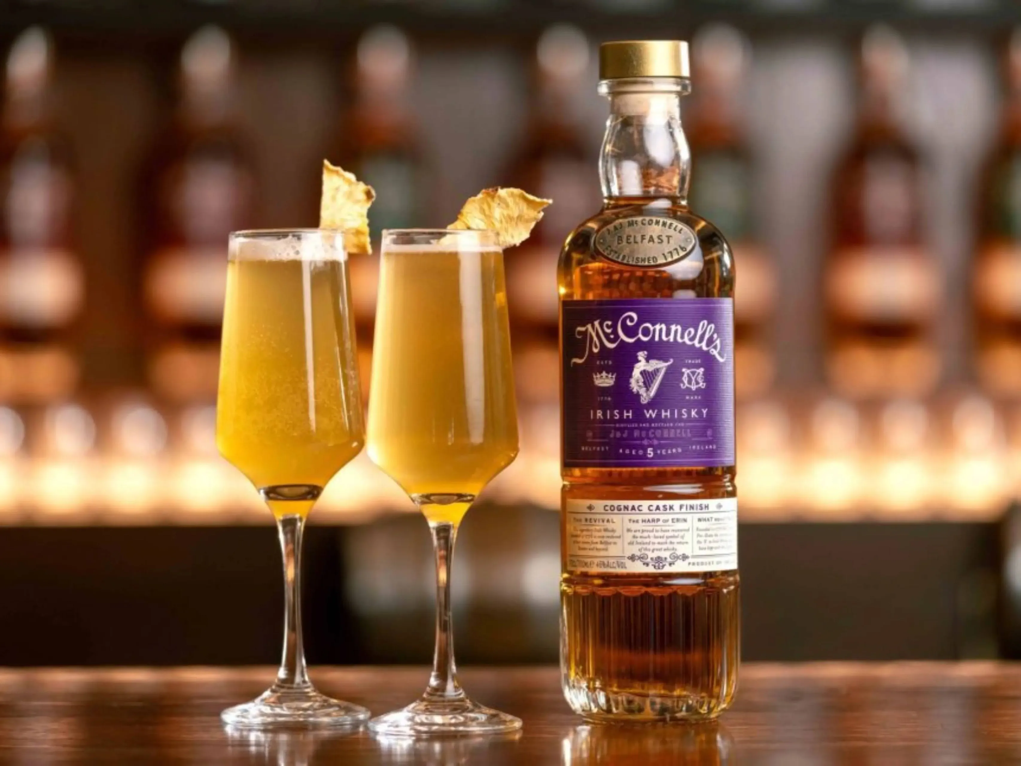 mcconnells 5 year old whisky cognac cask finishjpg
