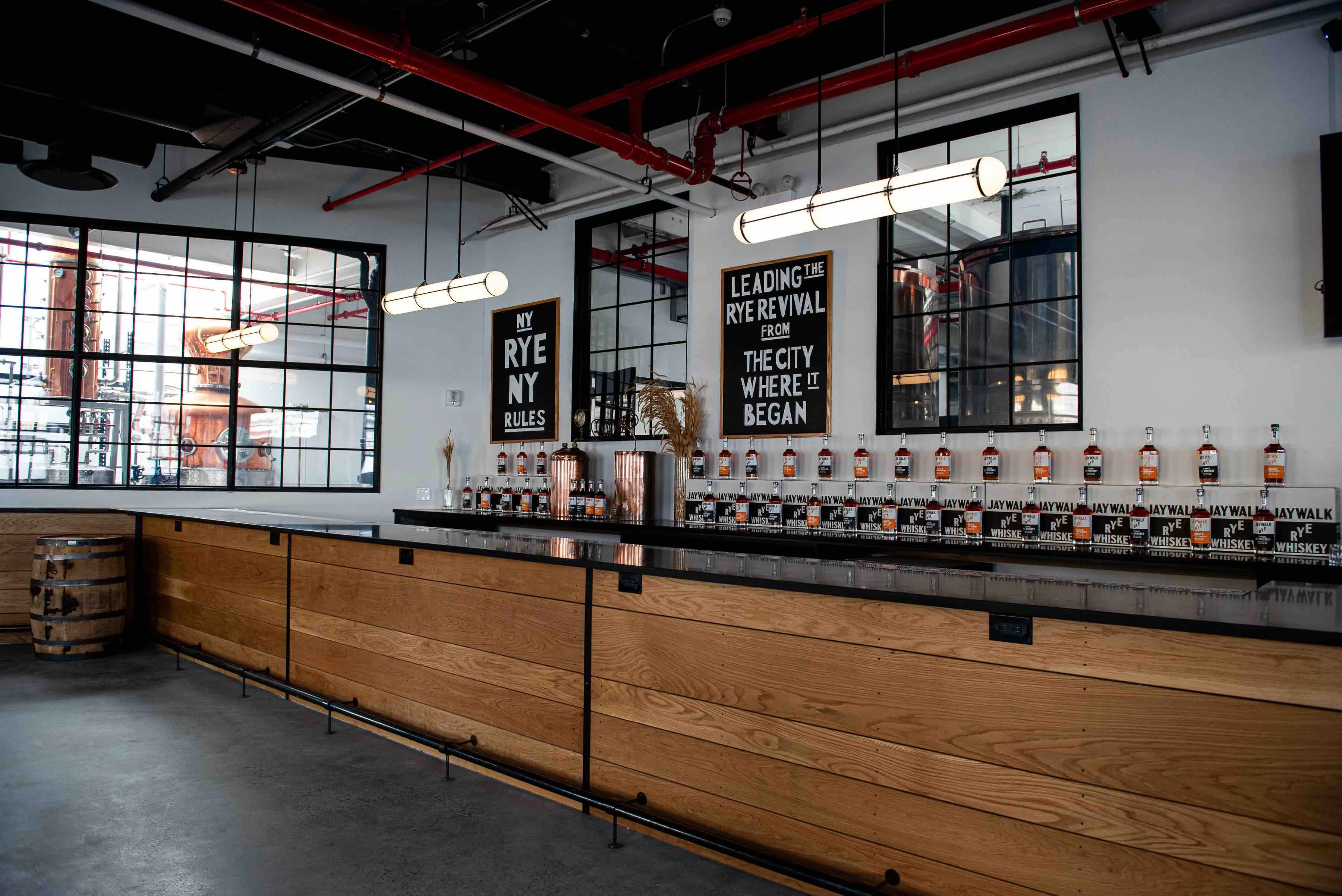 New York Distilling Company inside