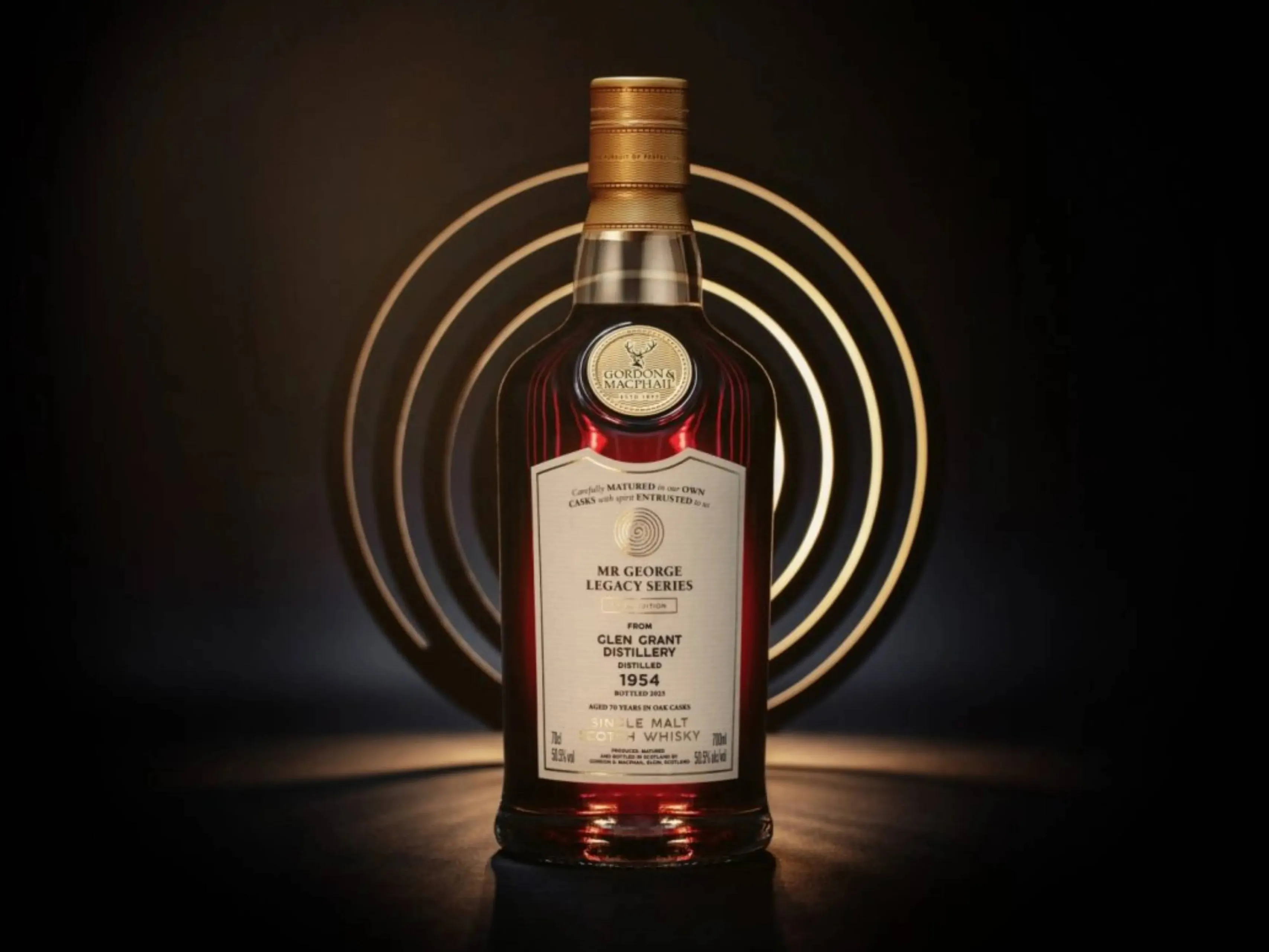 mr george legacy whisky 5 1954jpg