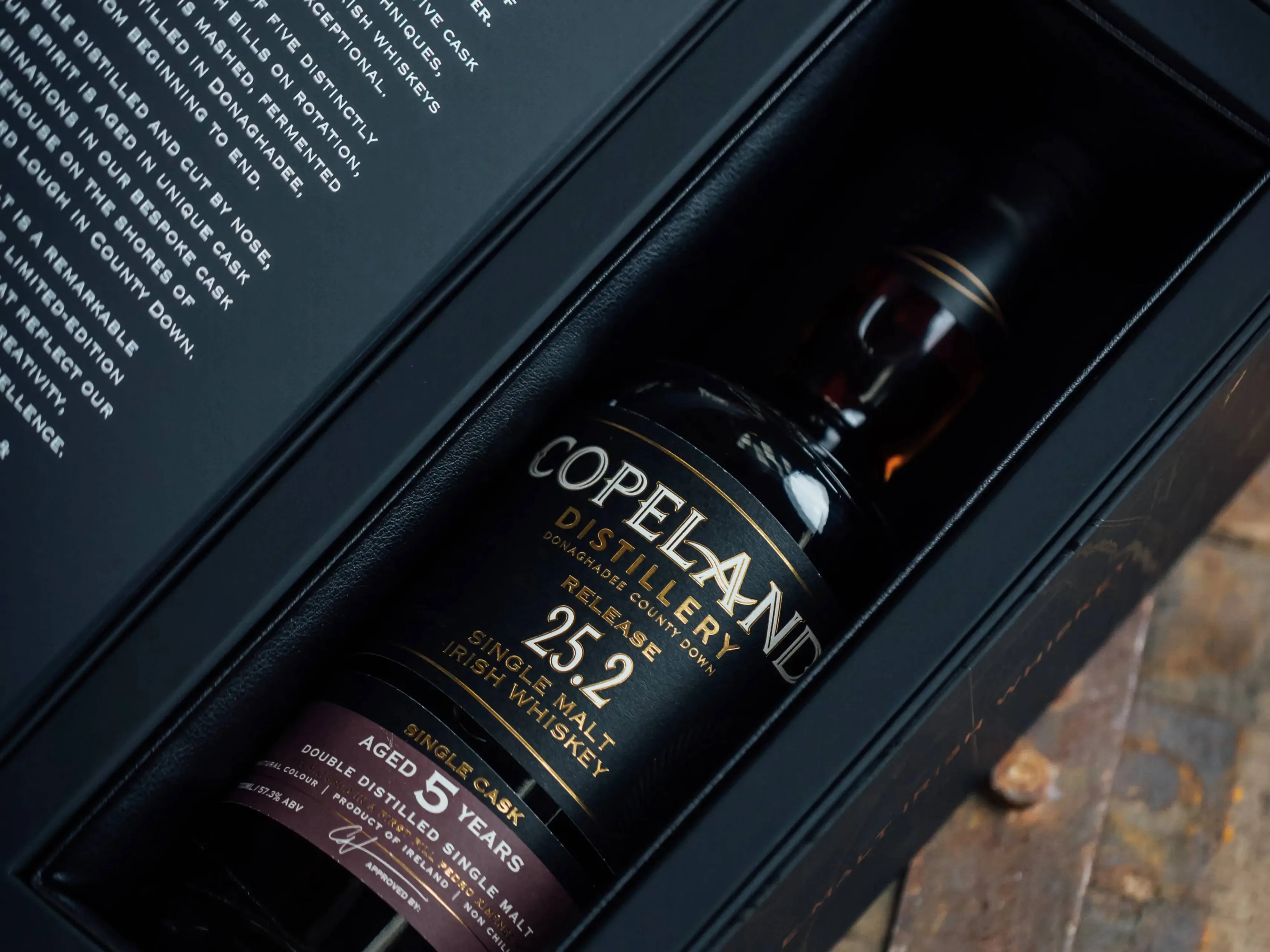 Copeland 25.2 single malt Irish Whiskey
