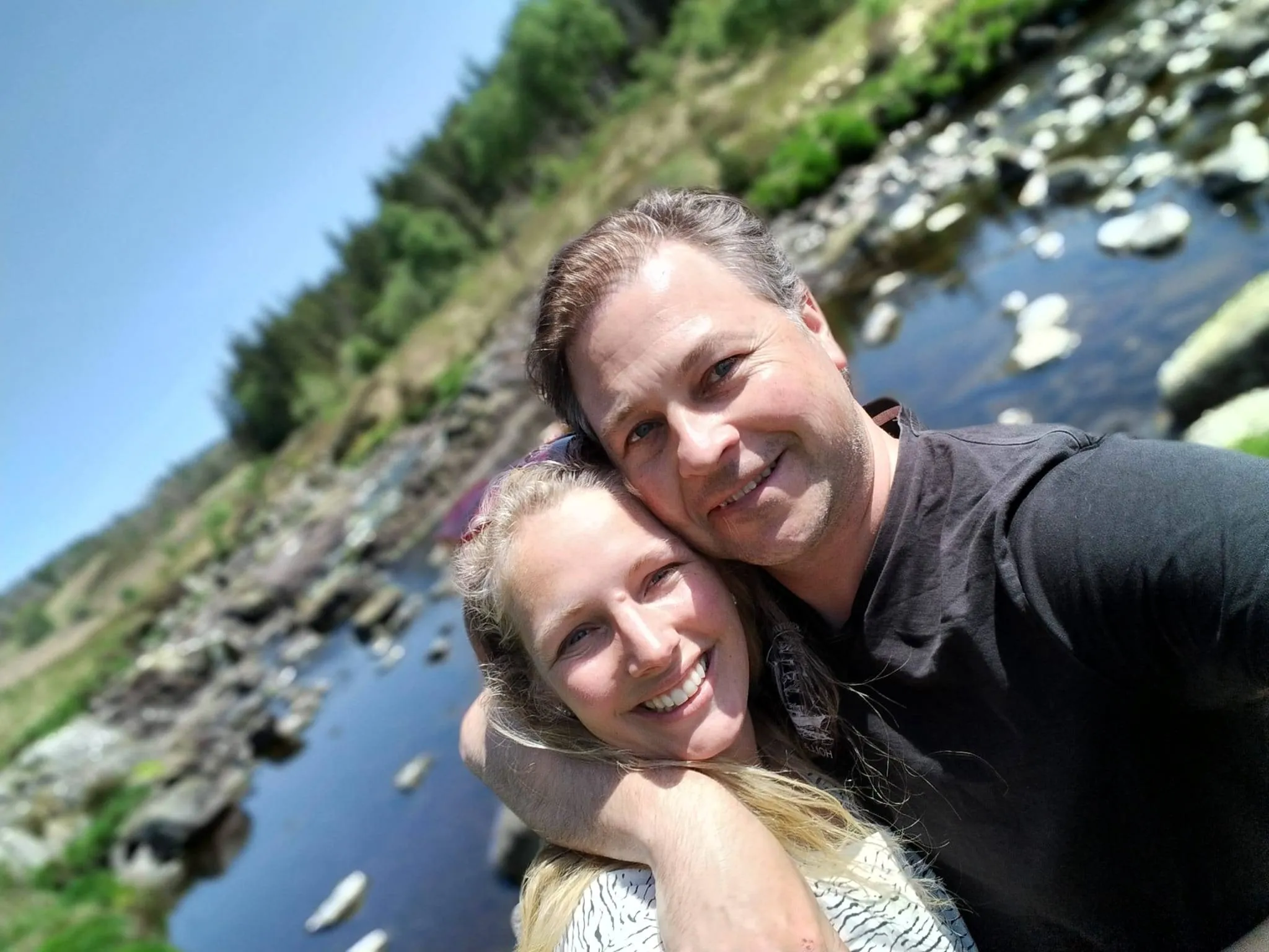 selfie Joris en Laurie Dam van Dranken