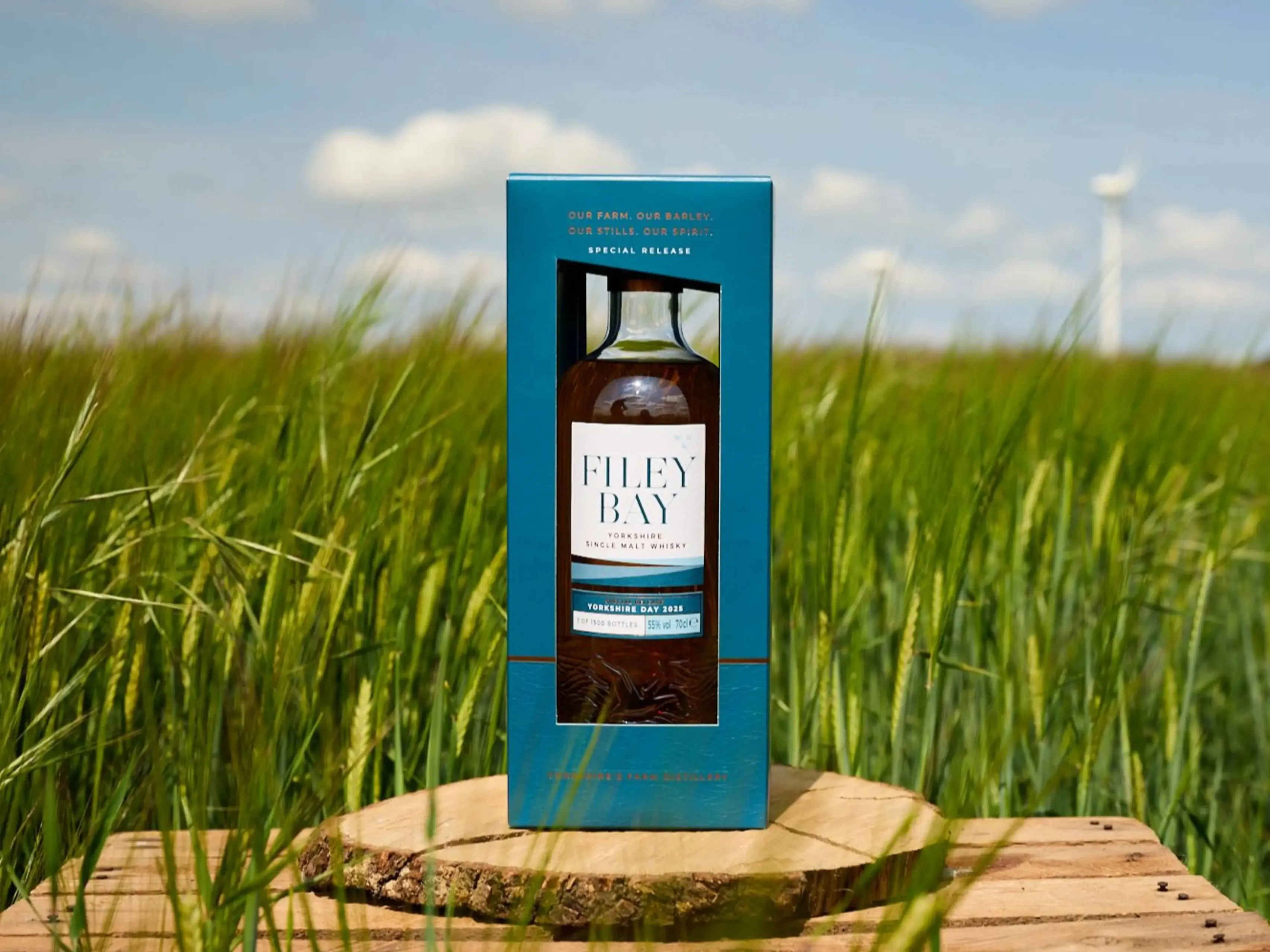 Filey Bay Yorkshire Day 2025 whisky