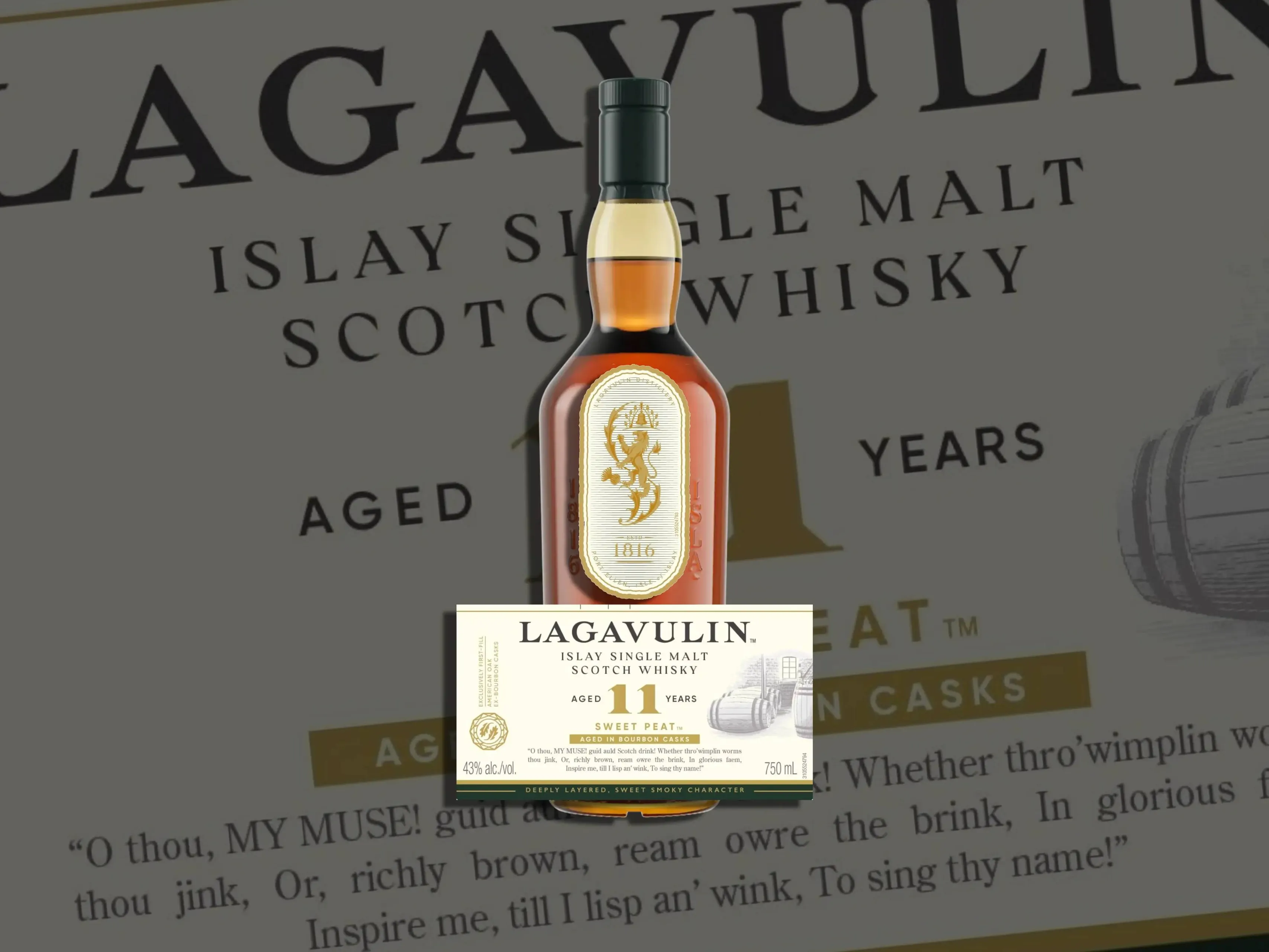 Lagavulin 11 Year Old Sweet Peat