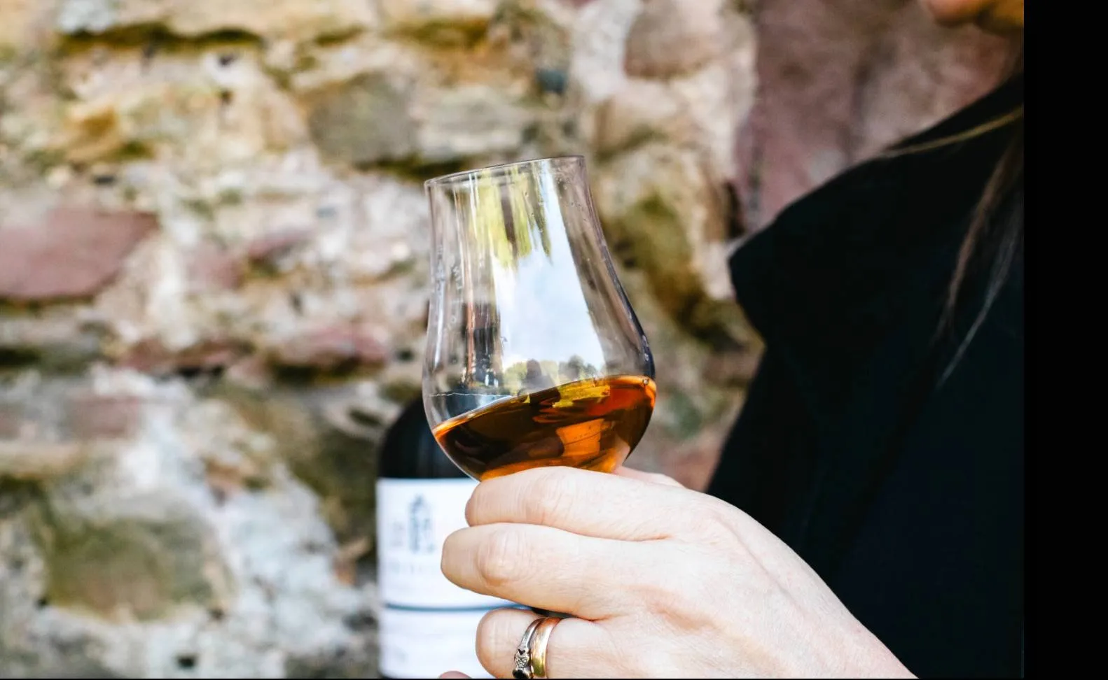 Glencairn glas bij Lindores Abbey Distillery