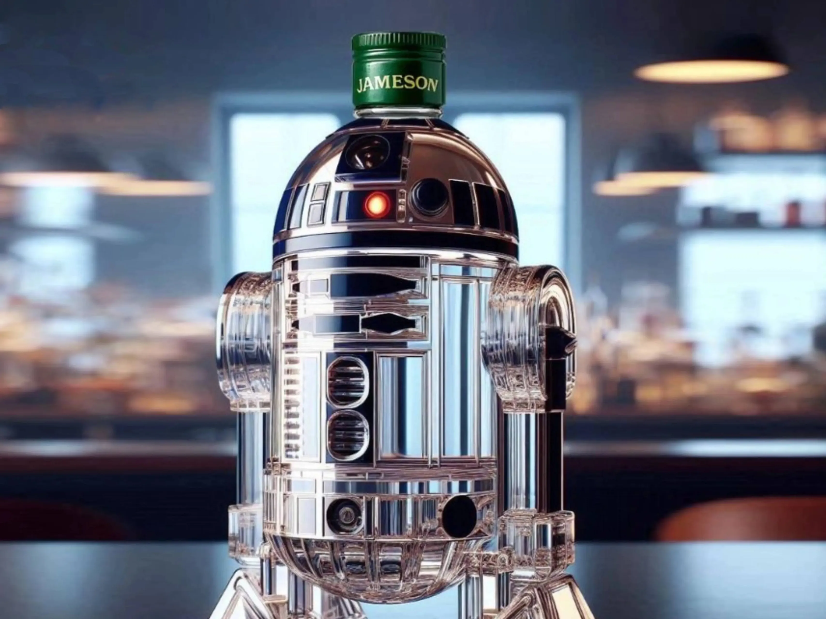 R2D2 decanter AI