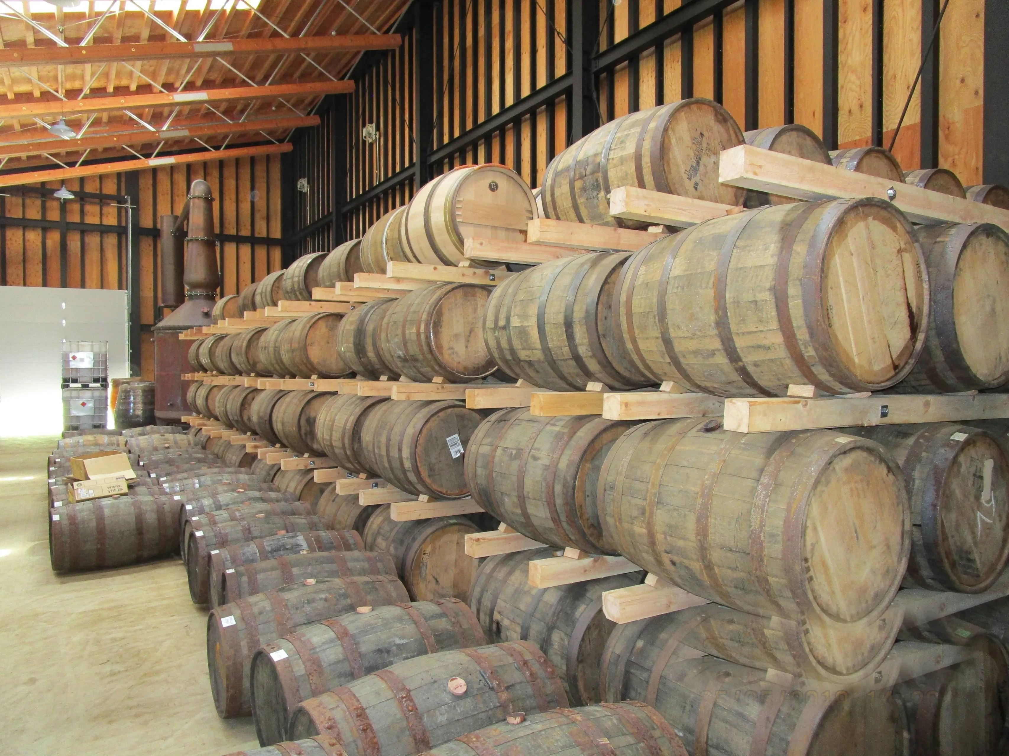 Shizuoka Whisky warehouse