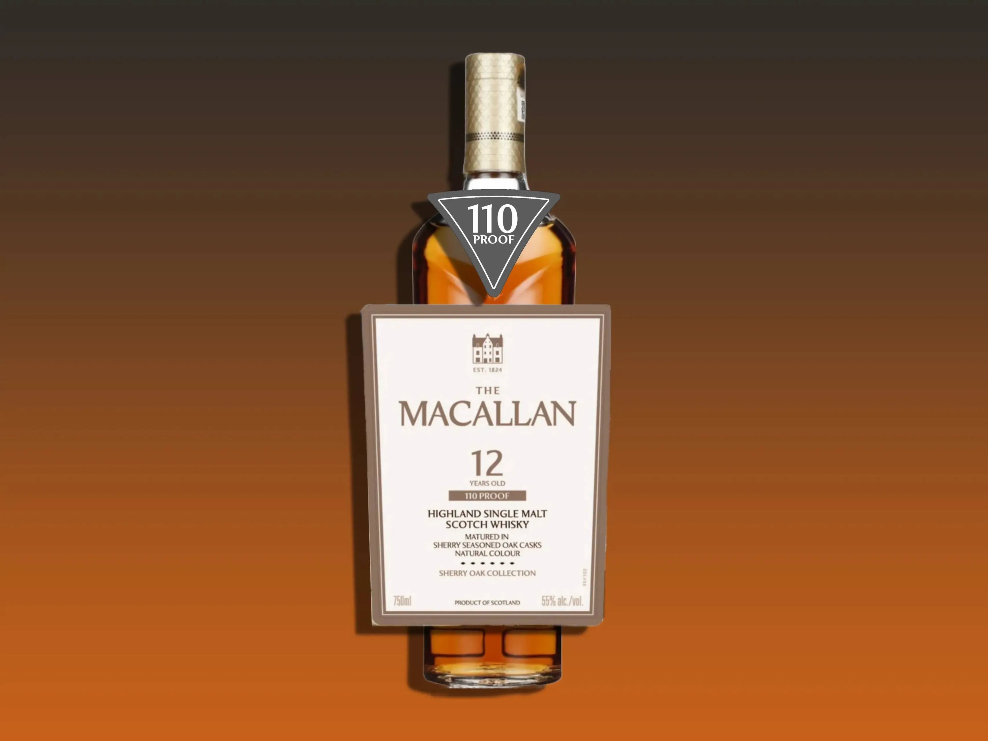 the macallan 110 proof sherry oak collection whisky 1jpg