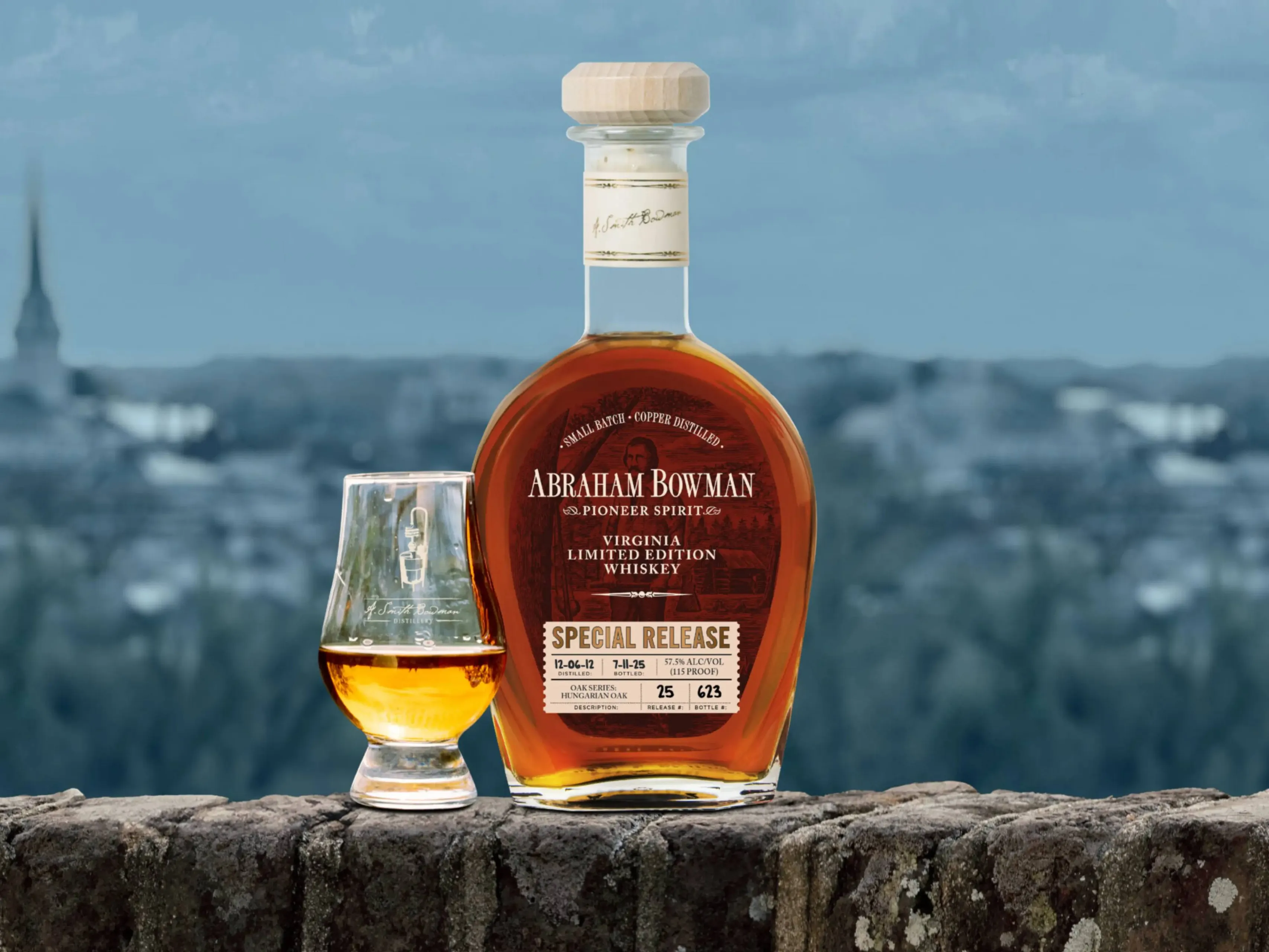 Abraham Smith Bowman Bourbon Hungarian Oak Series whiskey