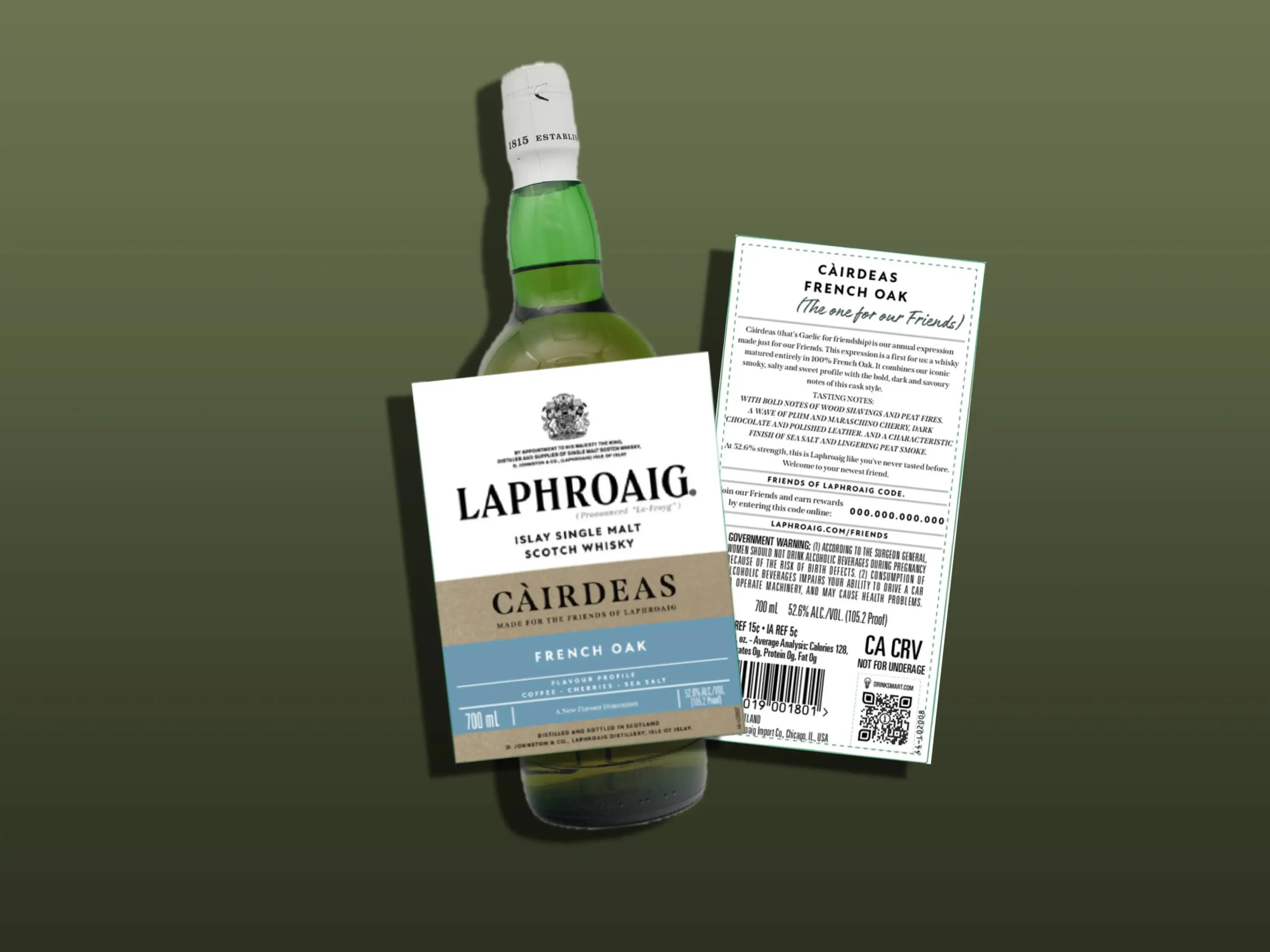 Laphroaig Cairdeas French Oak whisky