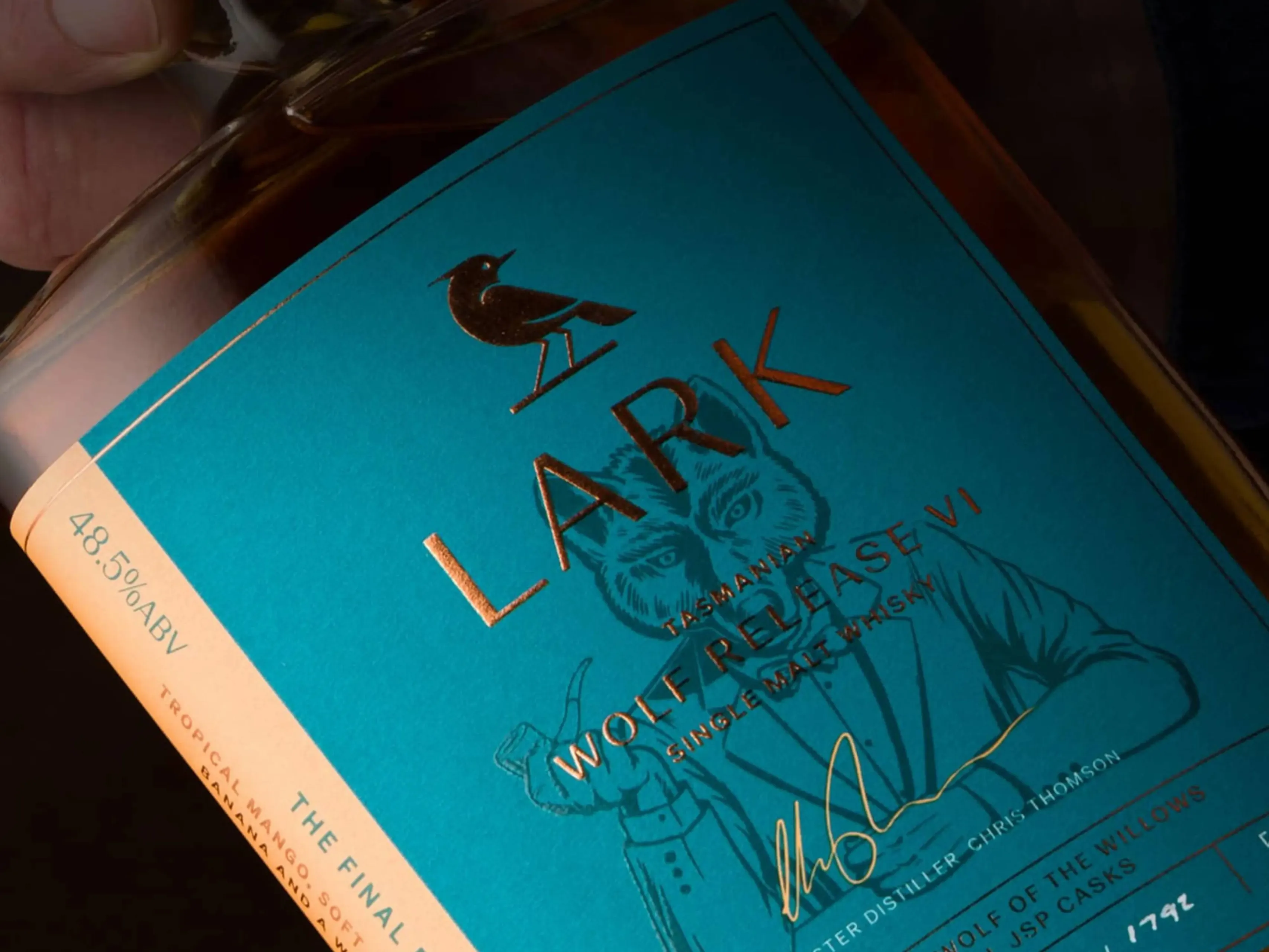 LARK Wolf Release VI whisky
