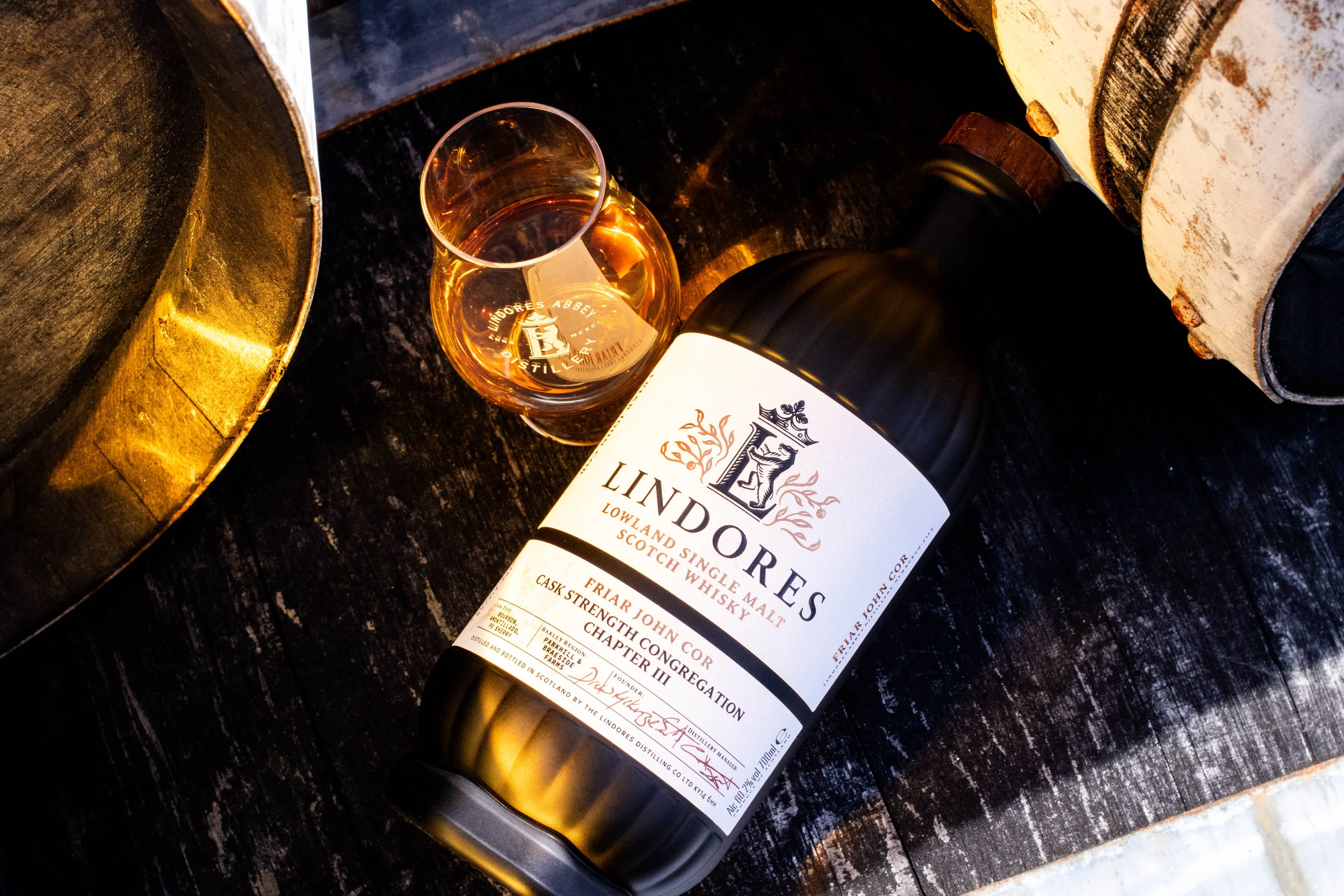 Lindores Distillery whisky Friar John Cor ‘The Cask Strength Congregation