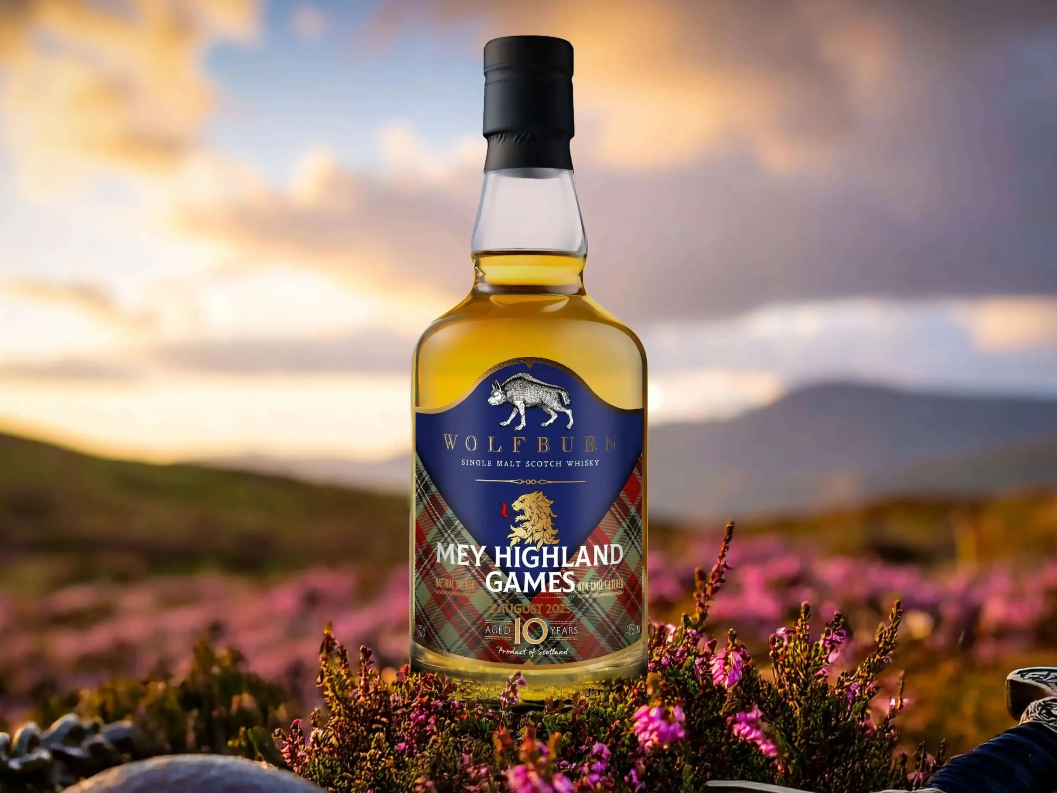 Wolfburn Mey Higland Games 2025 Whisky Bottle Single Malt Whisky