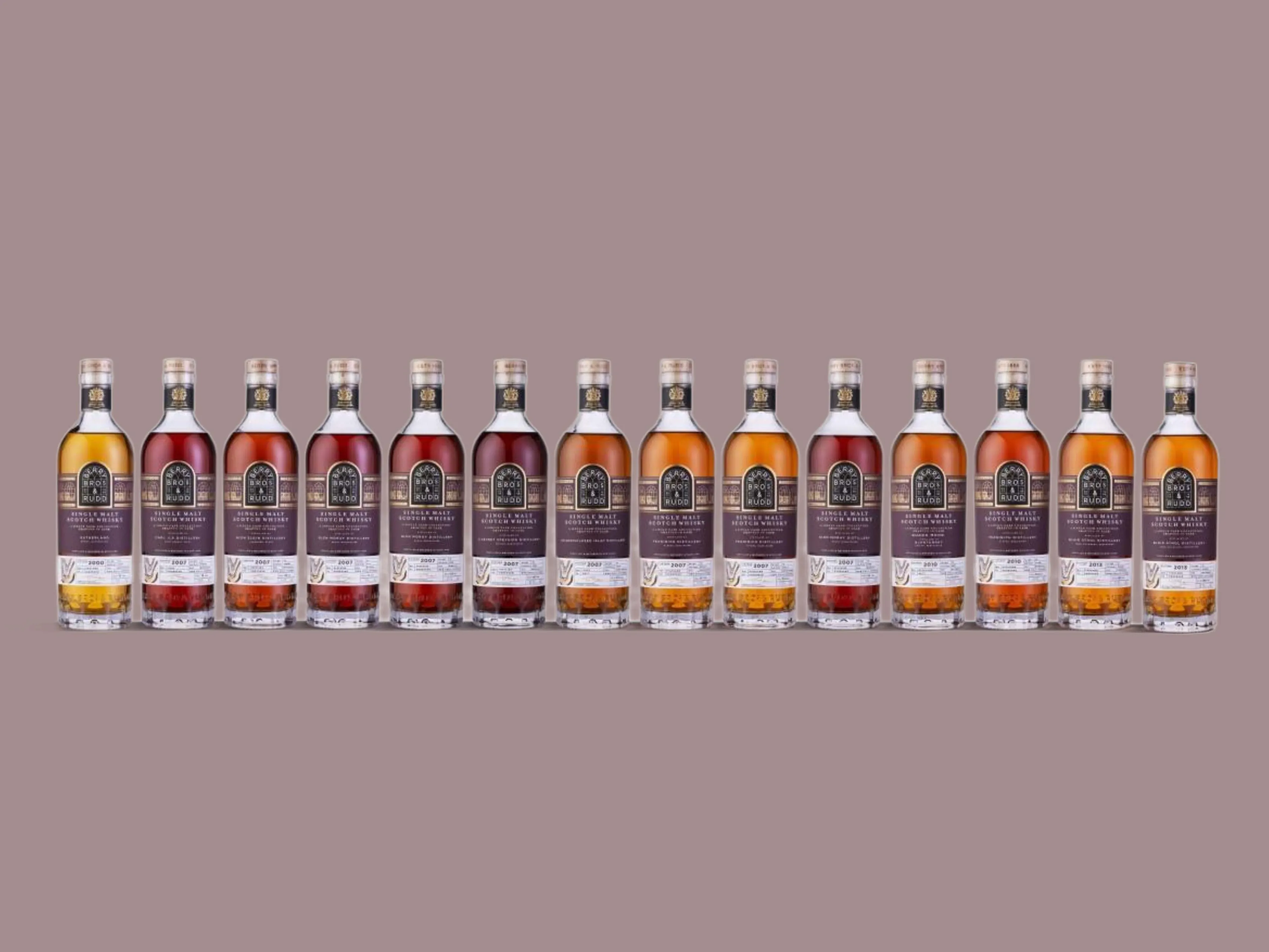 Berry Bos Rudd 2025 Odyssey Collection whiskys