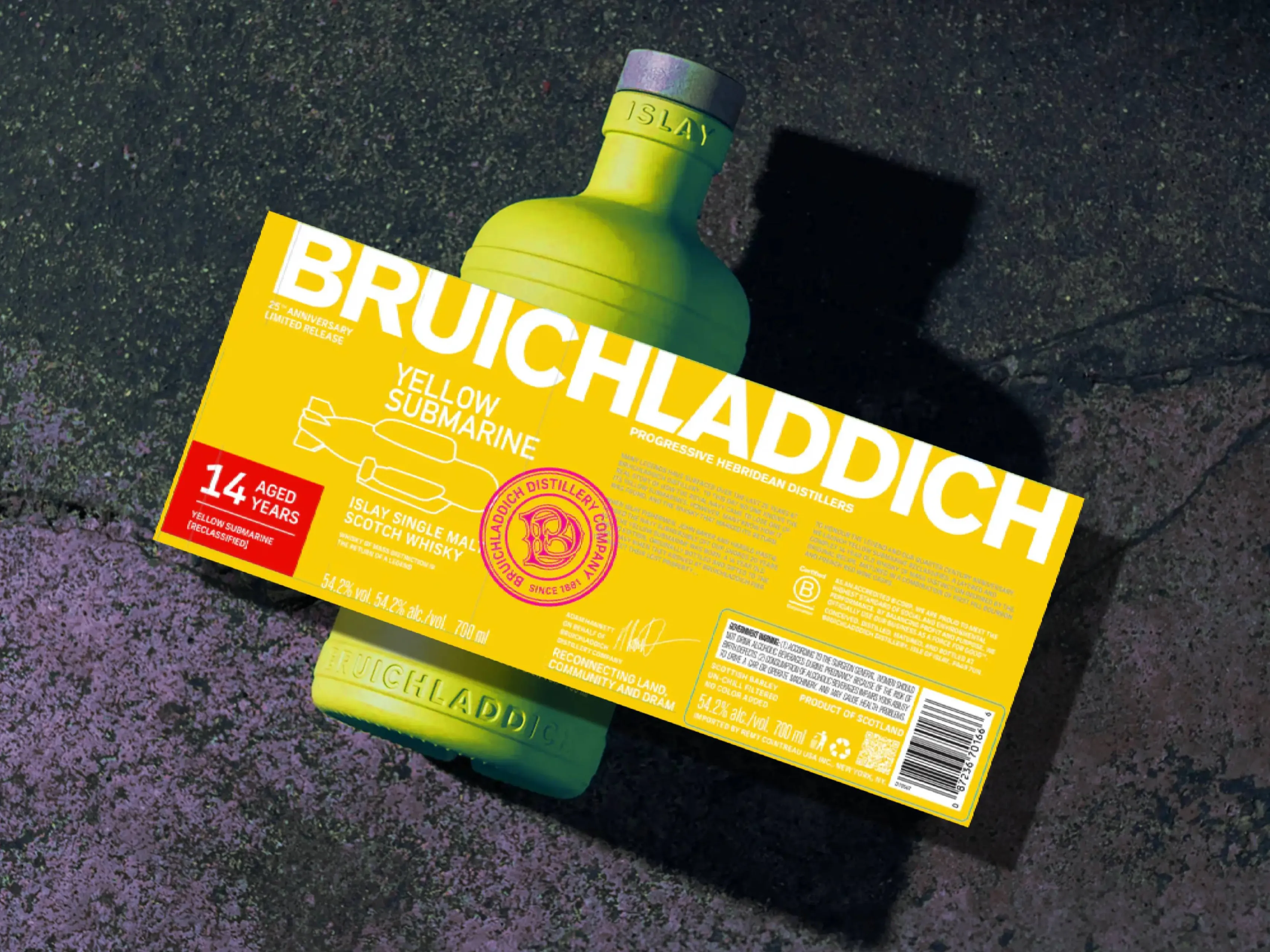 Bruichladdich Yellow Submarine Reclassified Islay whisky