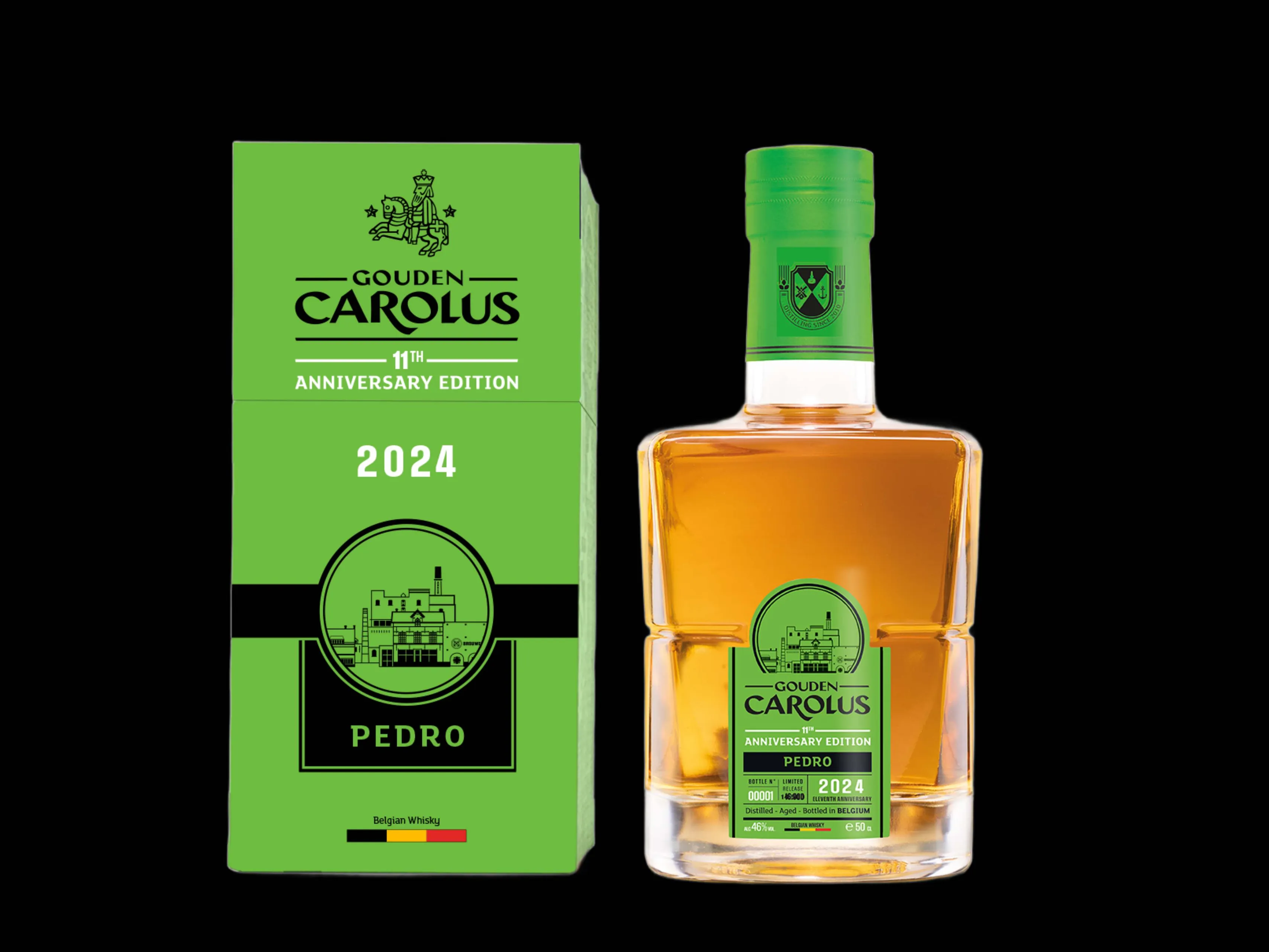 Gouden Carolus 11th Anniversary single malt whisky