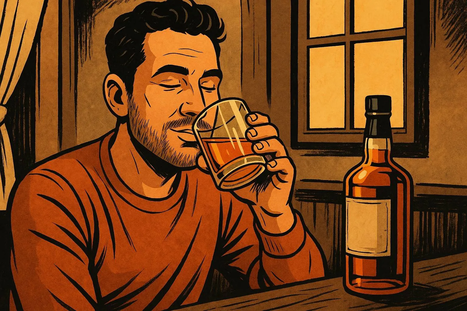 Jody Bernal en whisky