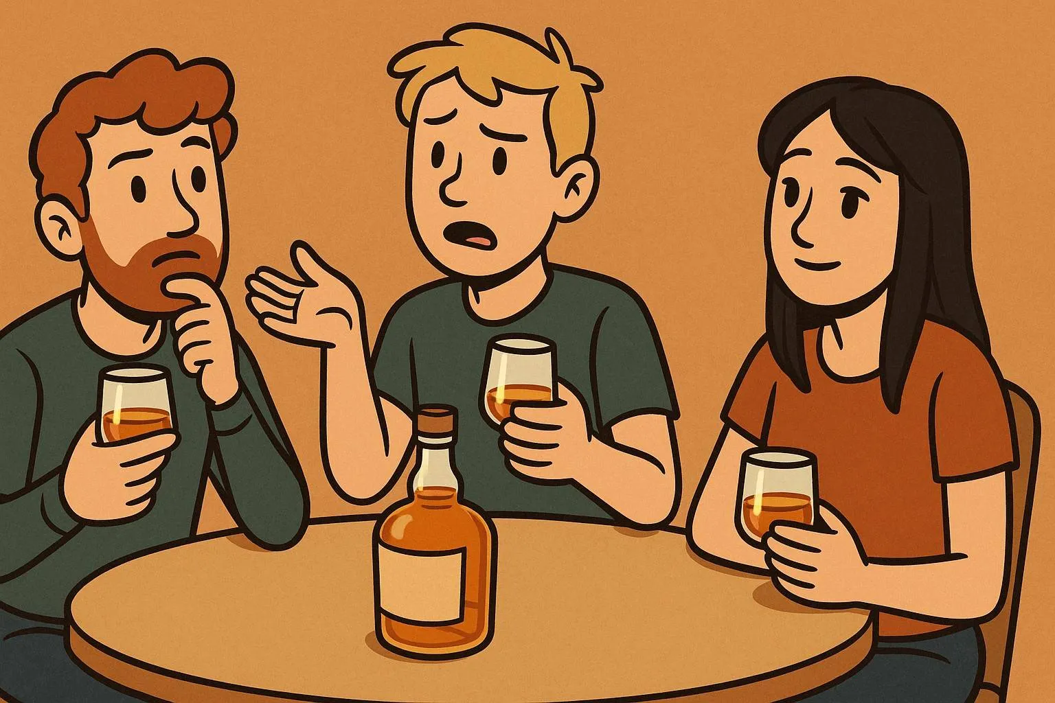 Vraag Maar Raak whisky