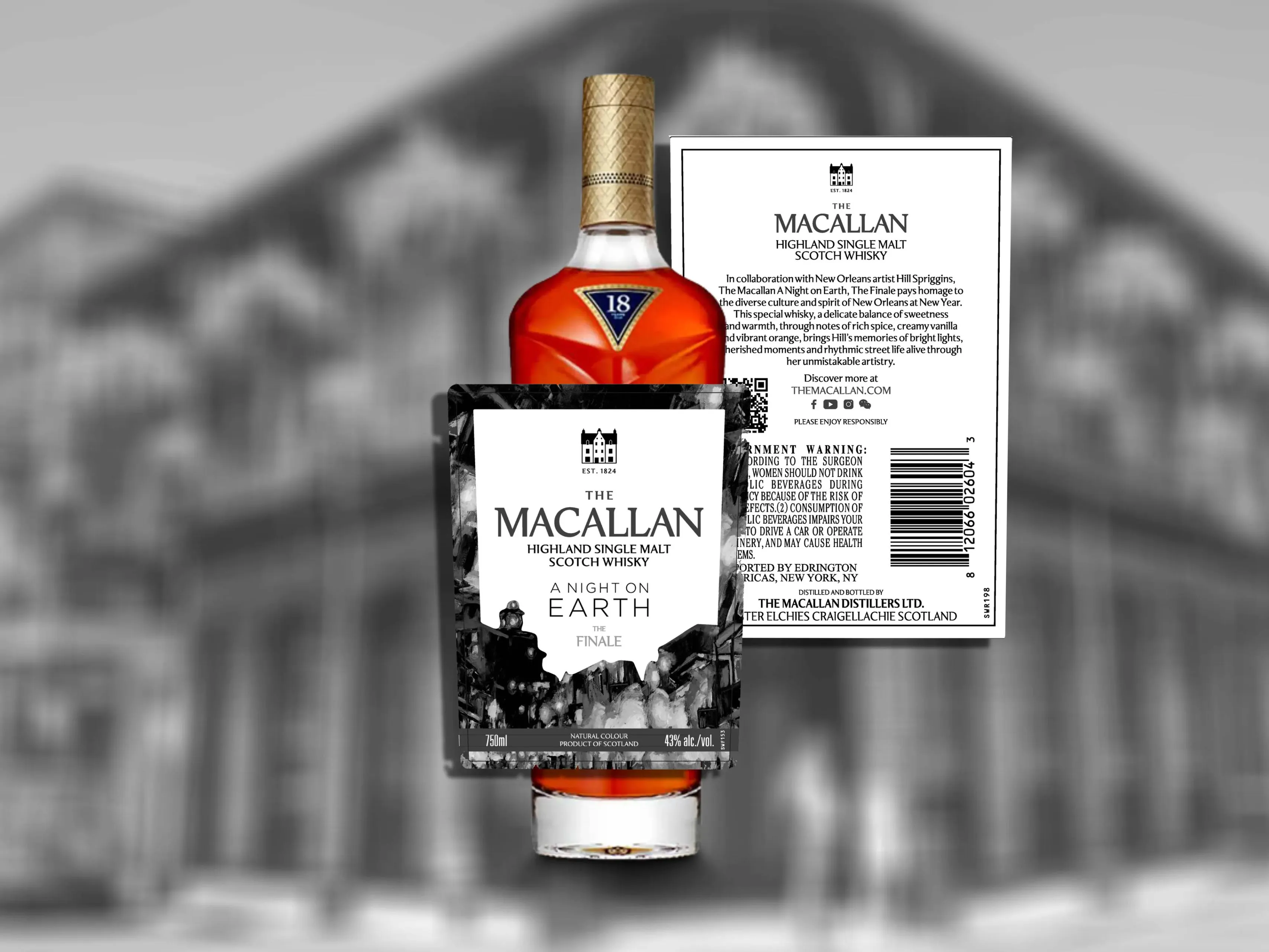 The MAcallan a Night on Earth Finale whisky