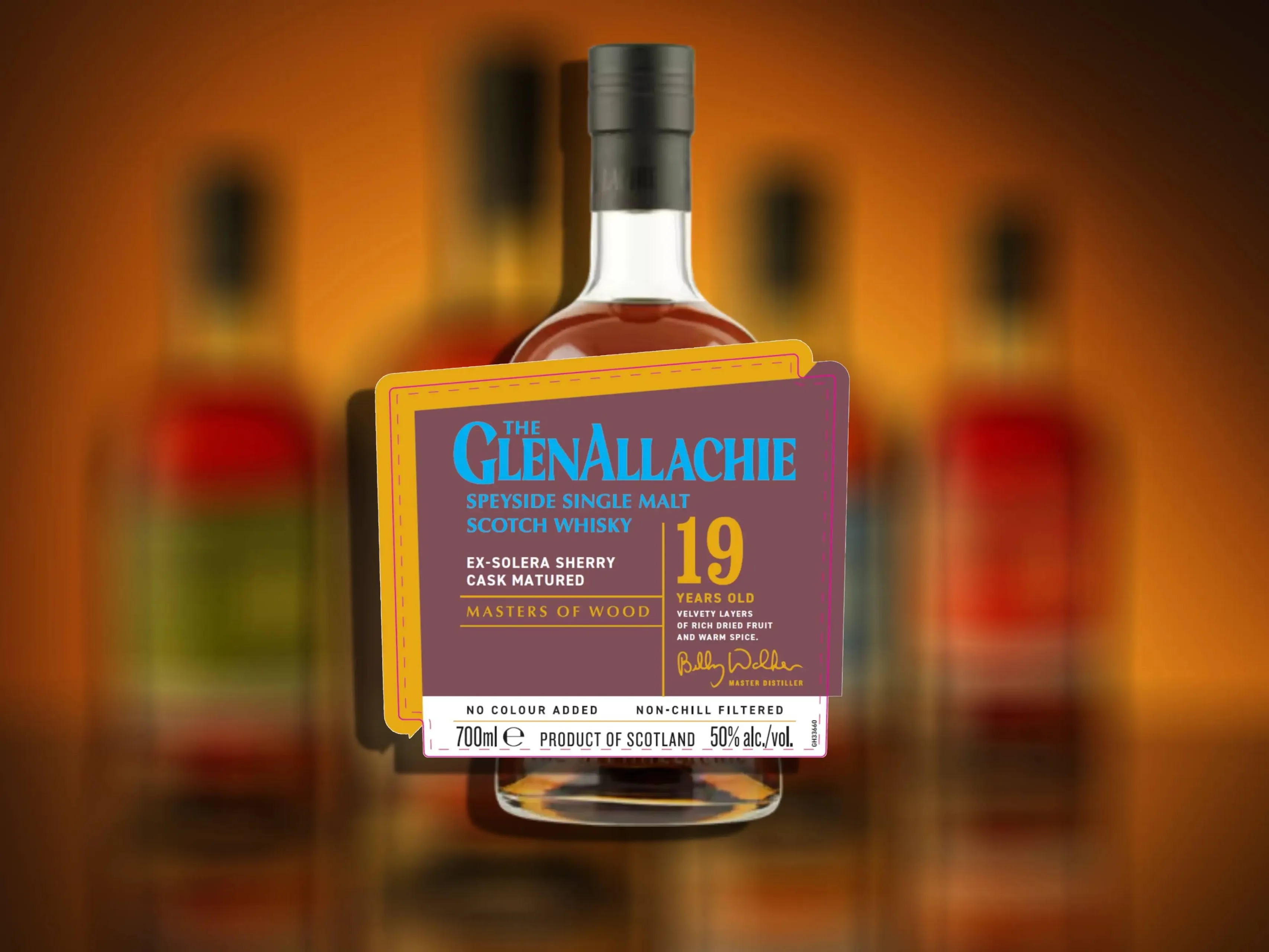 The GlenAllachie 19 year old whisky