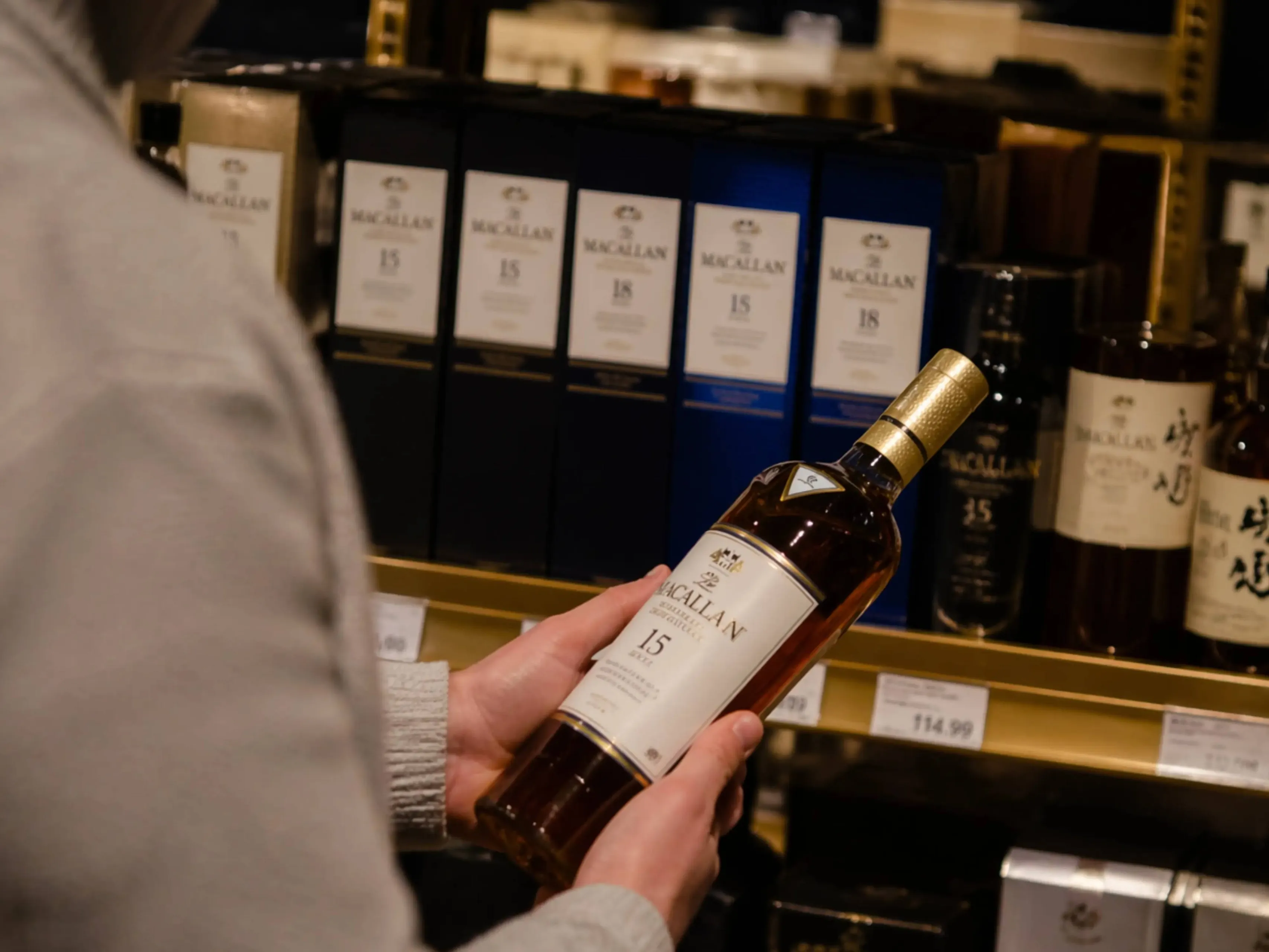 Accijnzen whisky Macallan