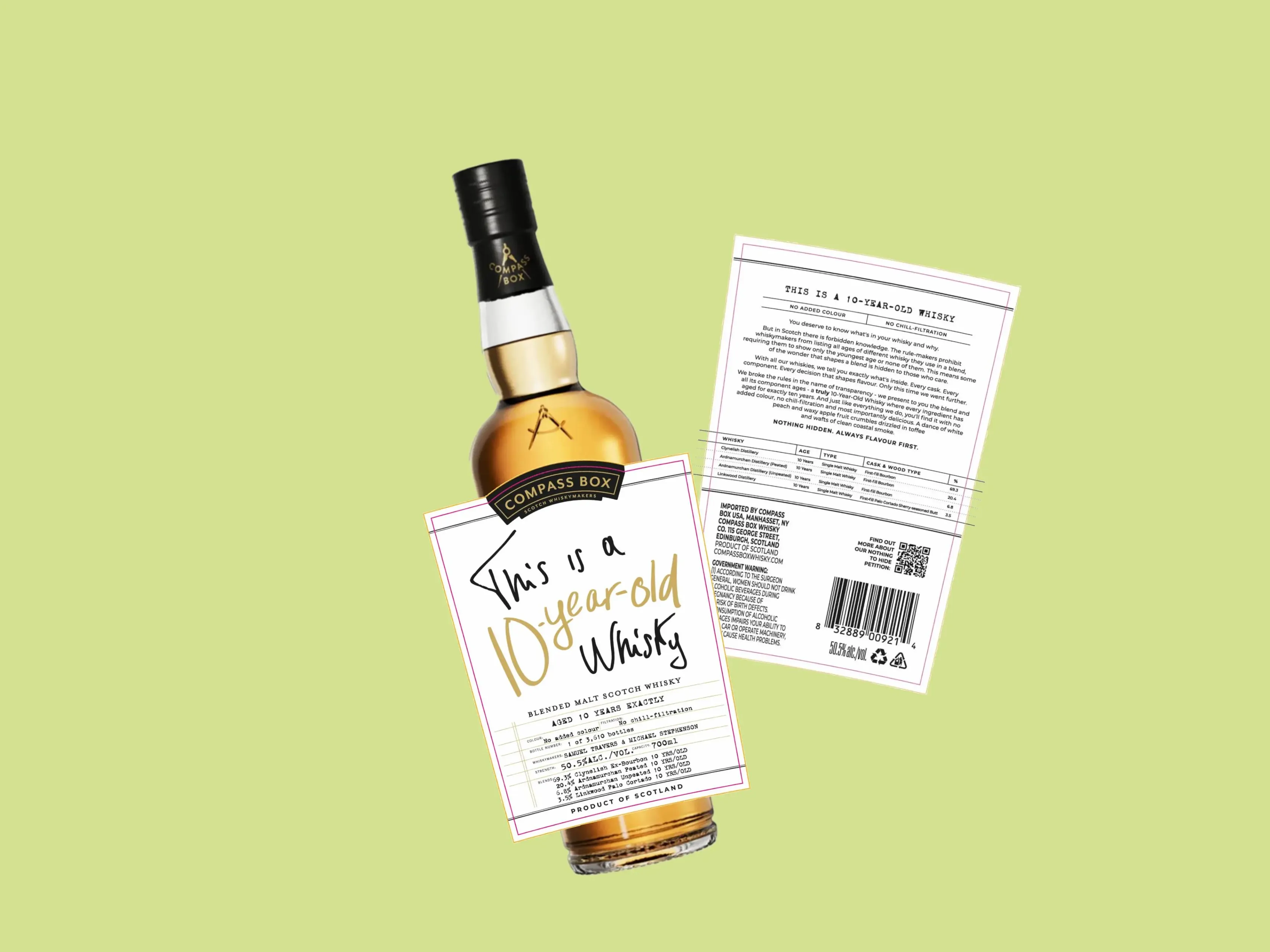 COmpass BVox This is NOt a 10 yo whisky