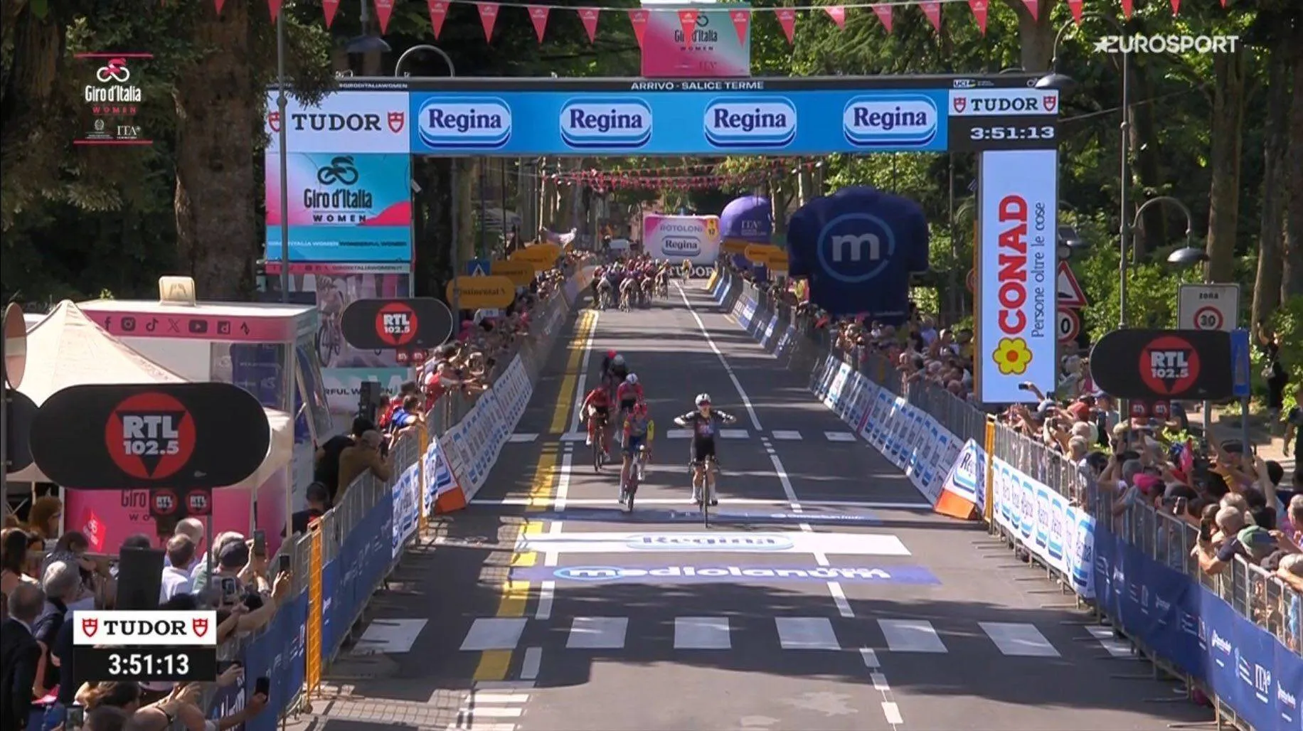 Célia Gery wins stage 7 of the 2026 Giro d'Italia Women