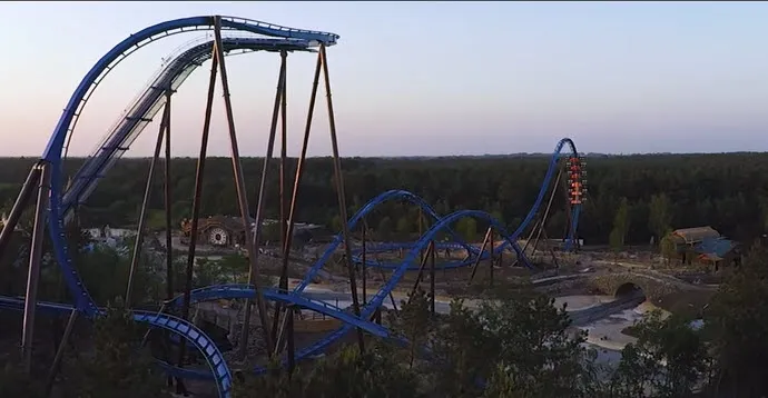 achtbaan toverland