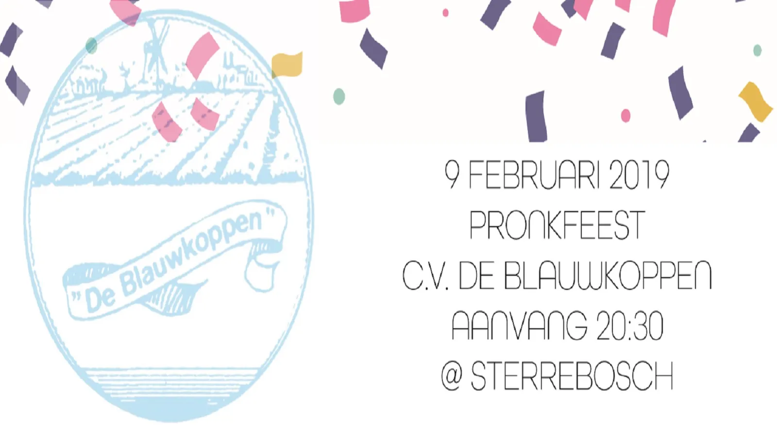 carnaval pronkfeest blauwkoppen