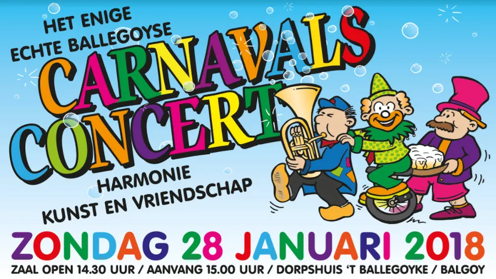 carnavalsconcert balgoij 2018