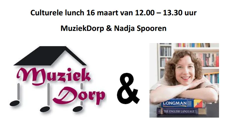 culturele lunch muziekdorp en nadja sporen
